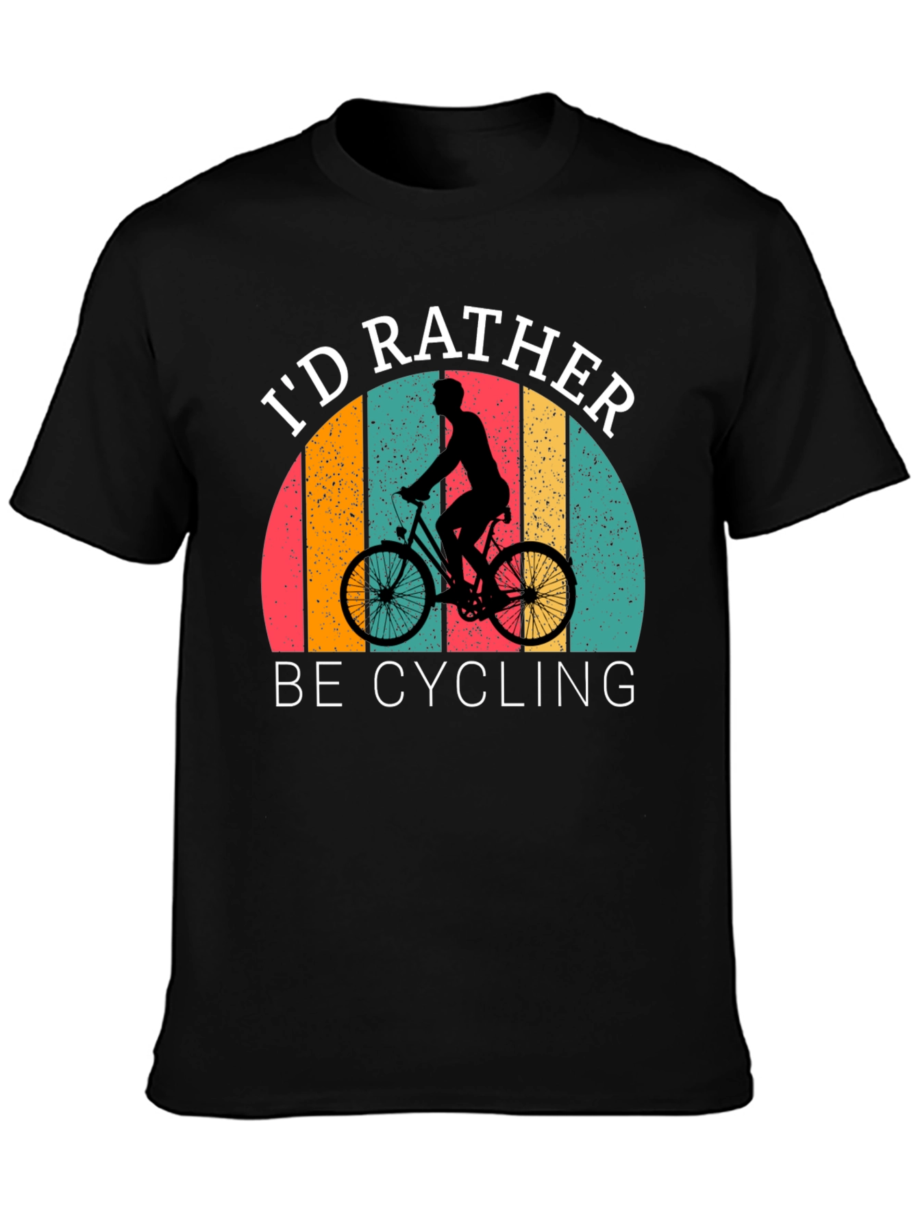 Id Rather Be Cycling Graphic T-Shirt