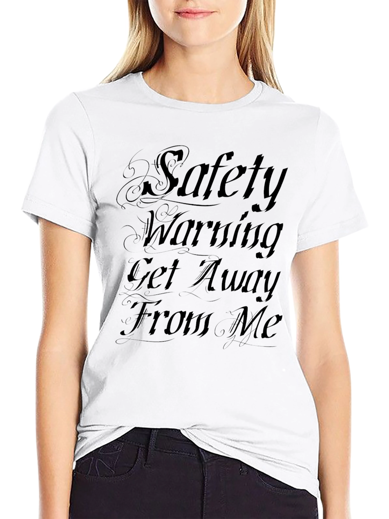 Safety Warning Graphic Tee