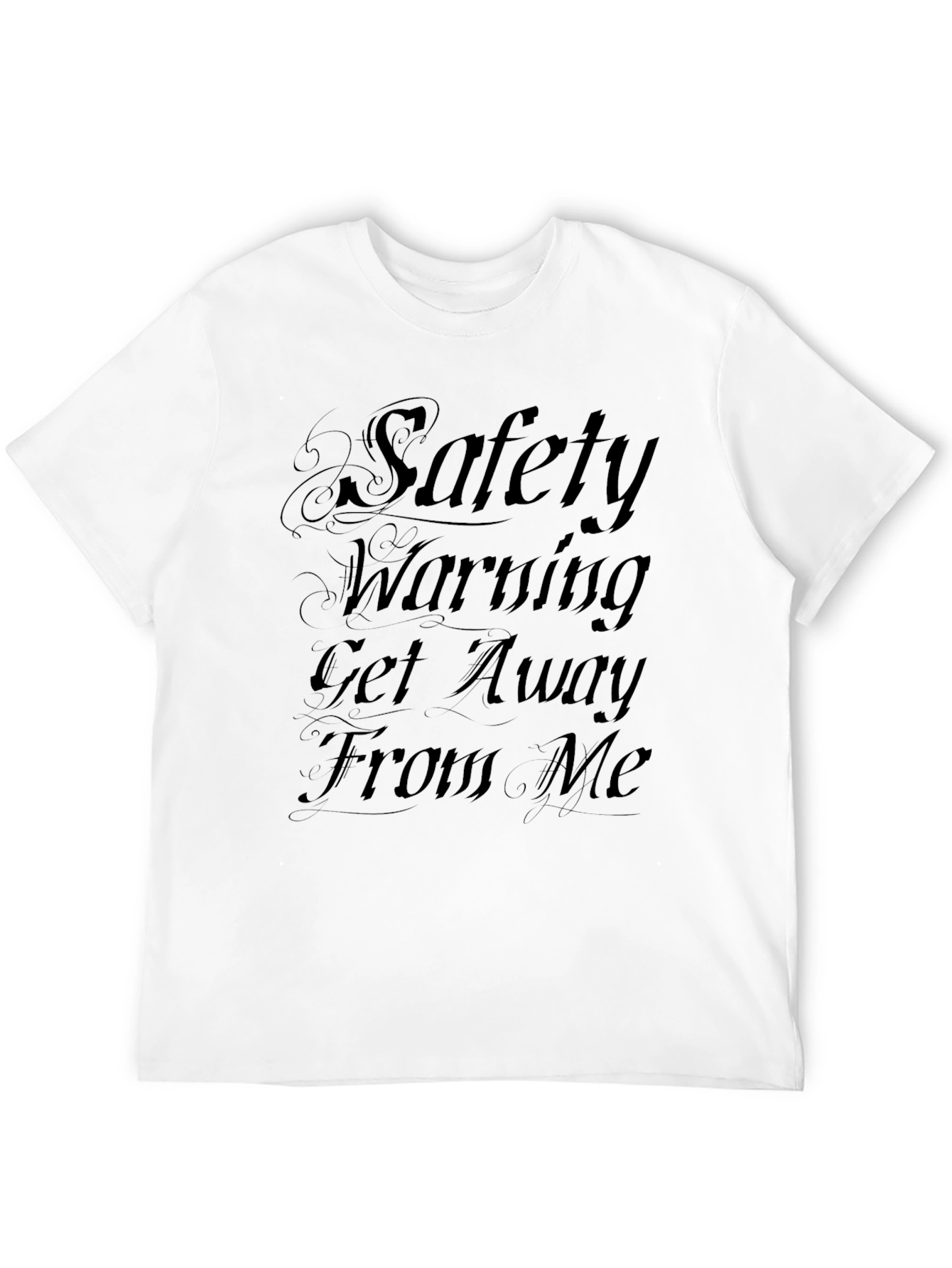 Safety Warning Graphic Tee