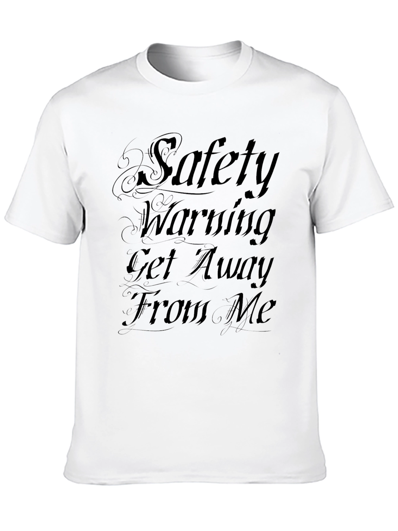 Safety Warning Graphic Tee