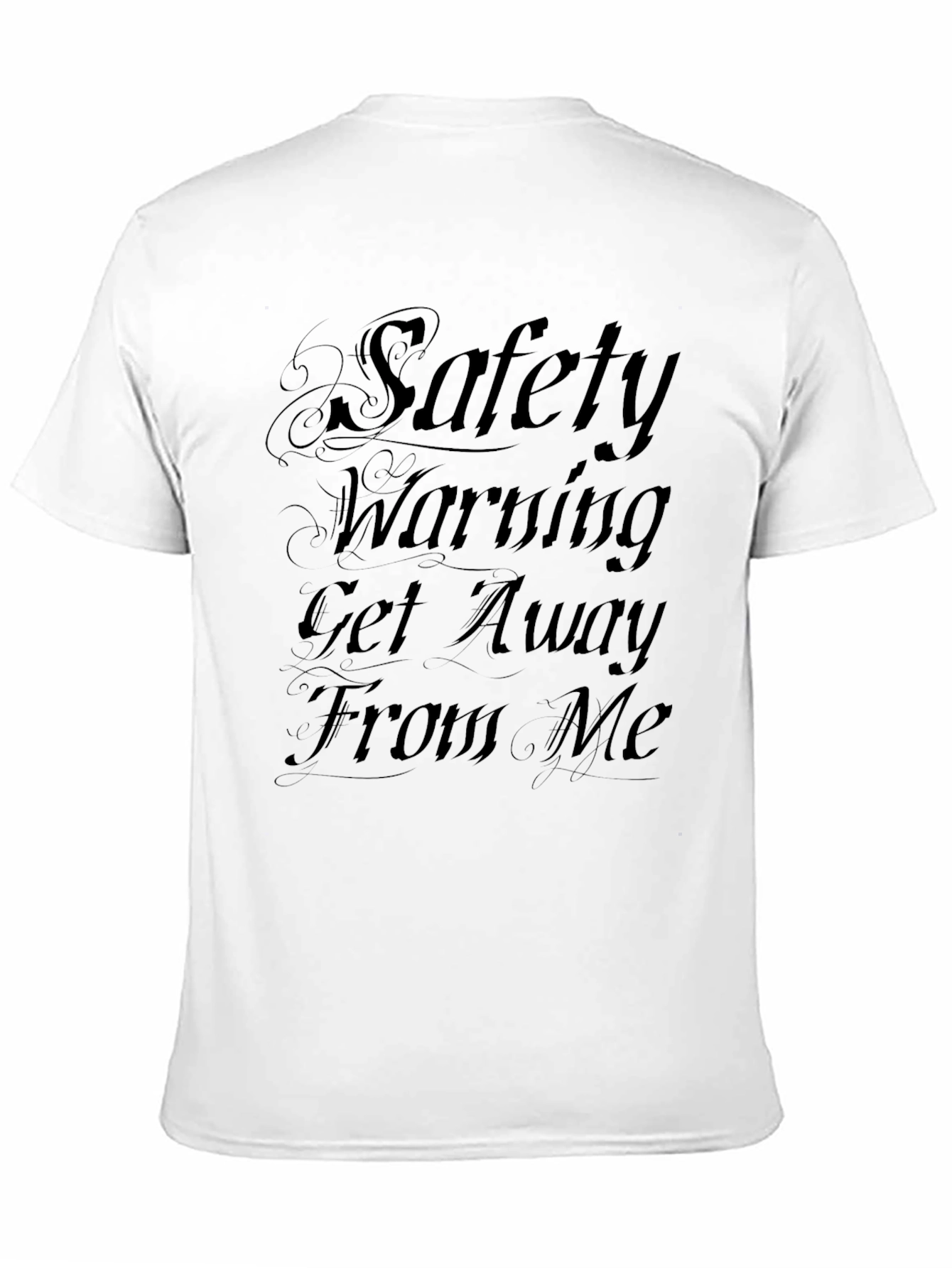 Safety Warning Graphic Tee