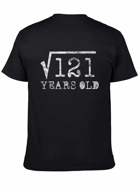 Funny 11th Birthday T-Shirt - Square Root of 121 Years Old