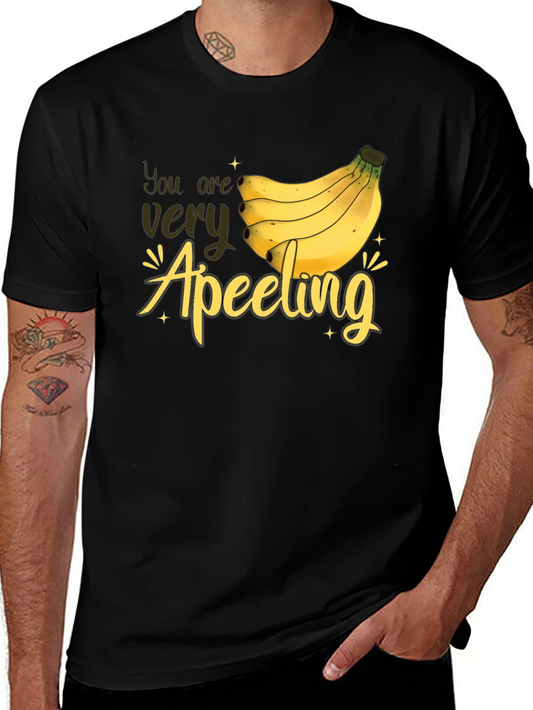 Apeeling Banana Pun Graphic T-Shirt