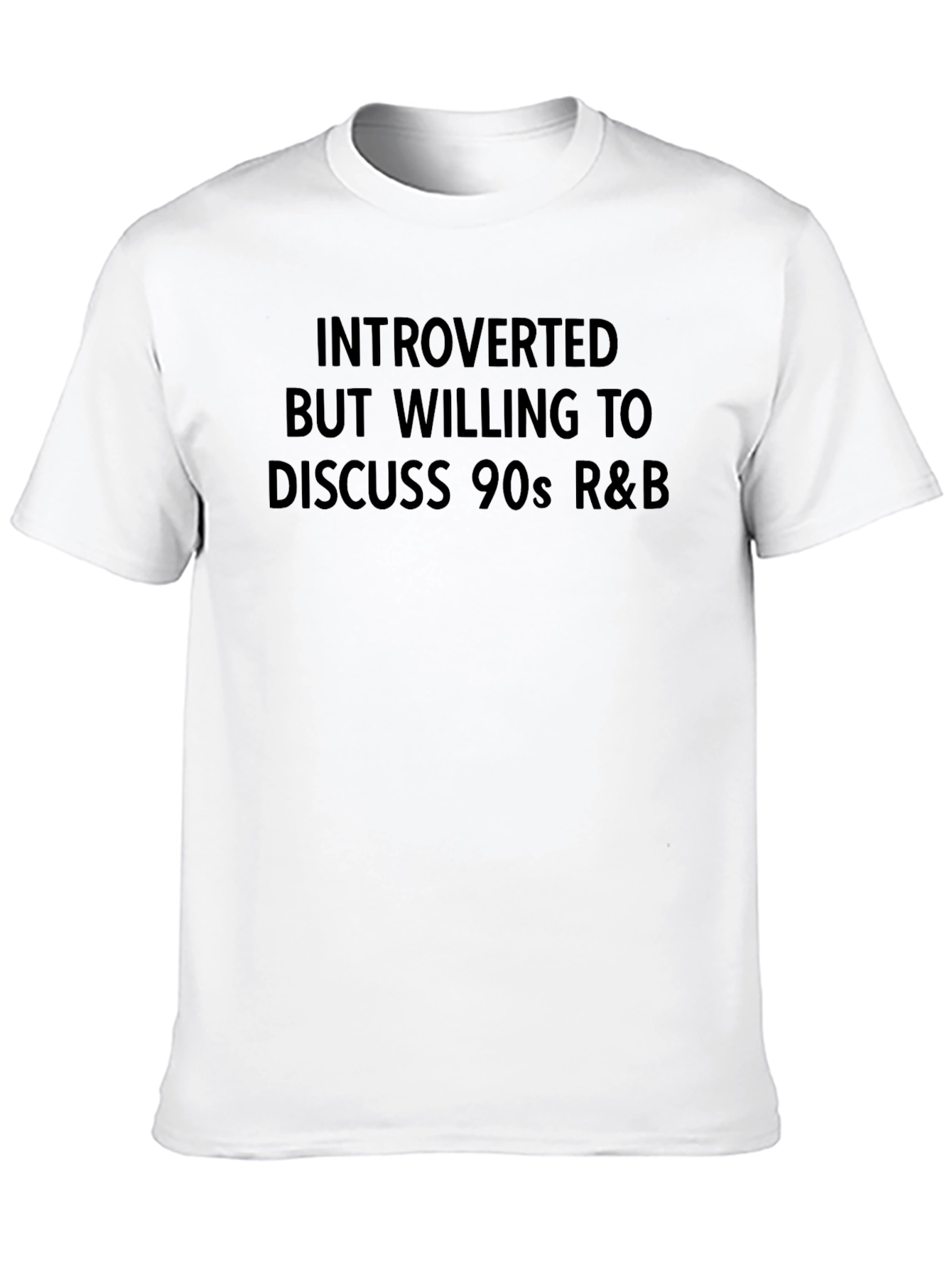 Introverted 90s R&B Fan T-Shirt