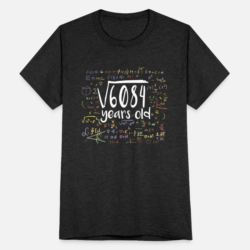 78th Birthday Square Root of 6084: 78 Years Old