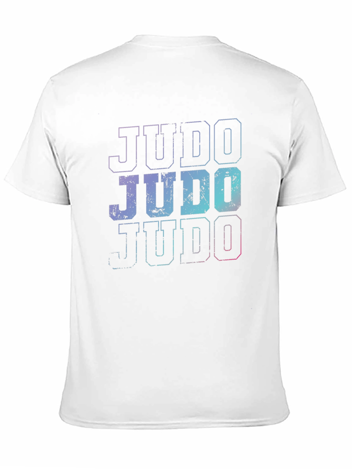 Retro Judo Graphic T-Shirt - Black