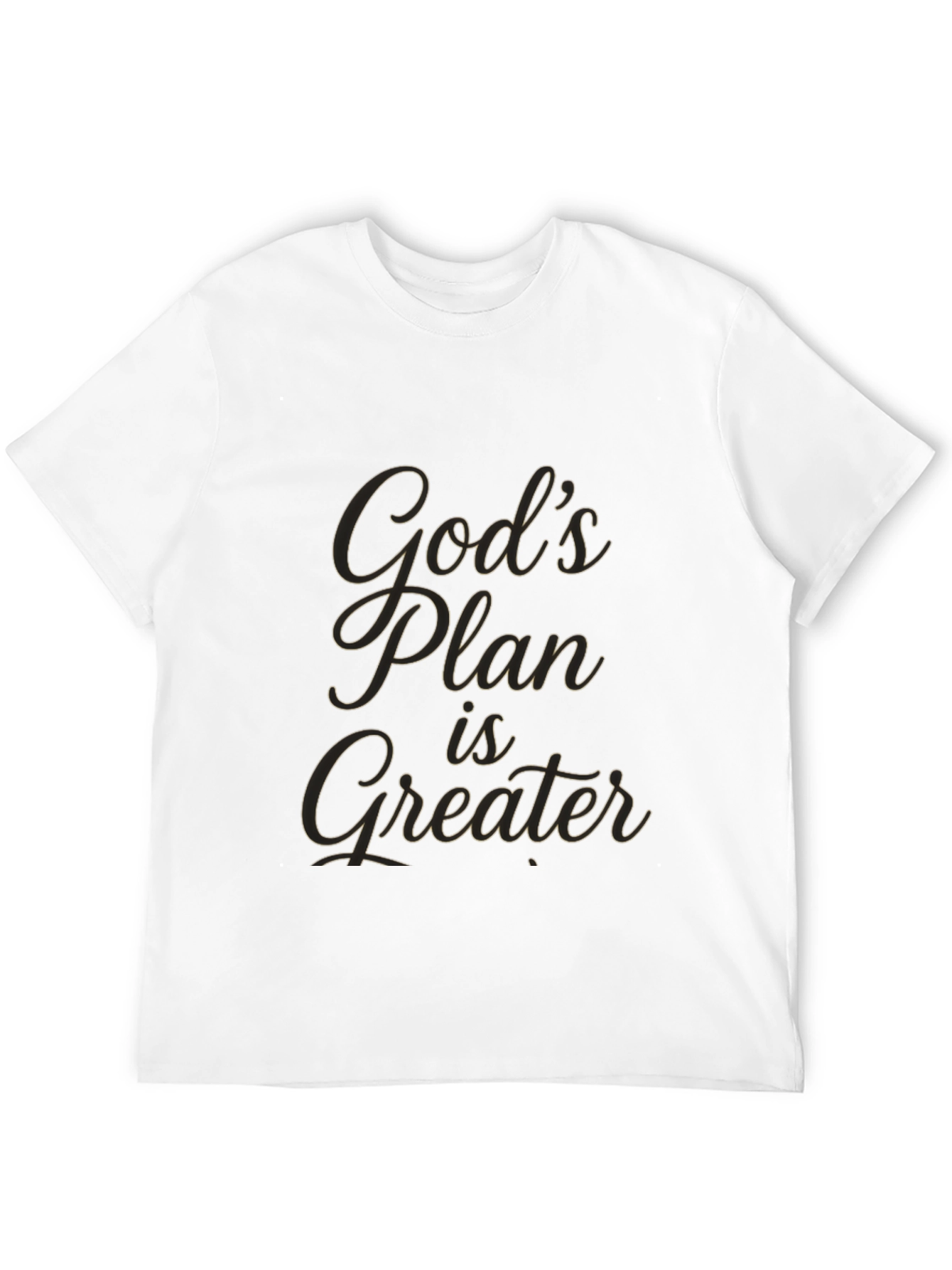 Gods Plan T-Shirt - Faith Inspired Graphic Tee