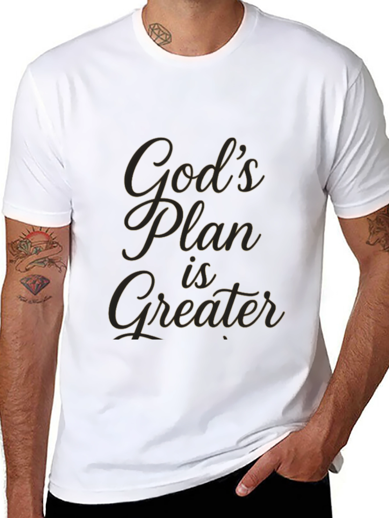 Gods Plan T-Shirt - Faith Inspired Graphic Tee