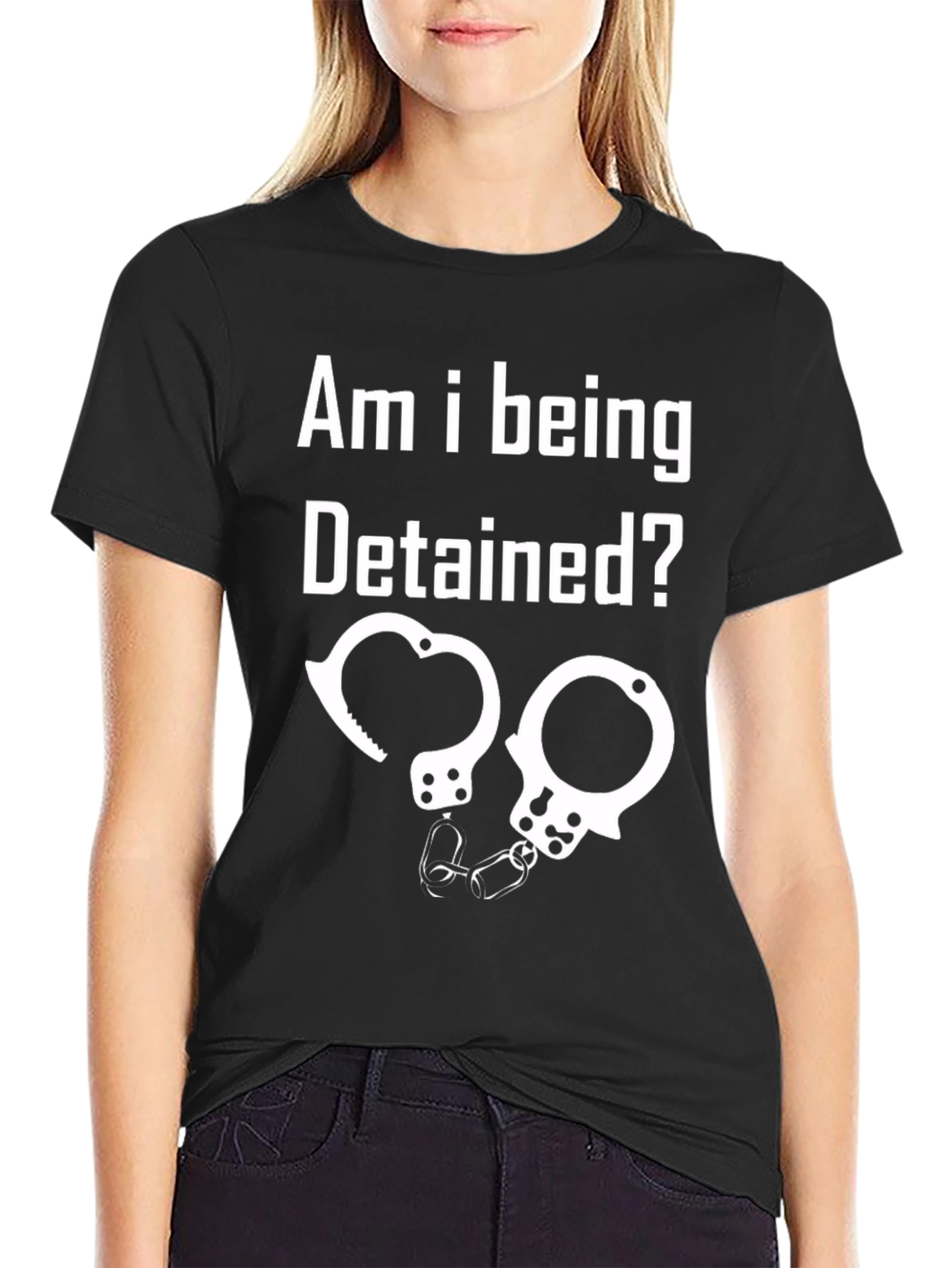 Am I Being Detained? Graphic T-Shirt