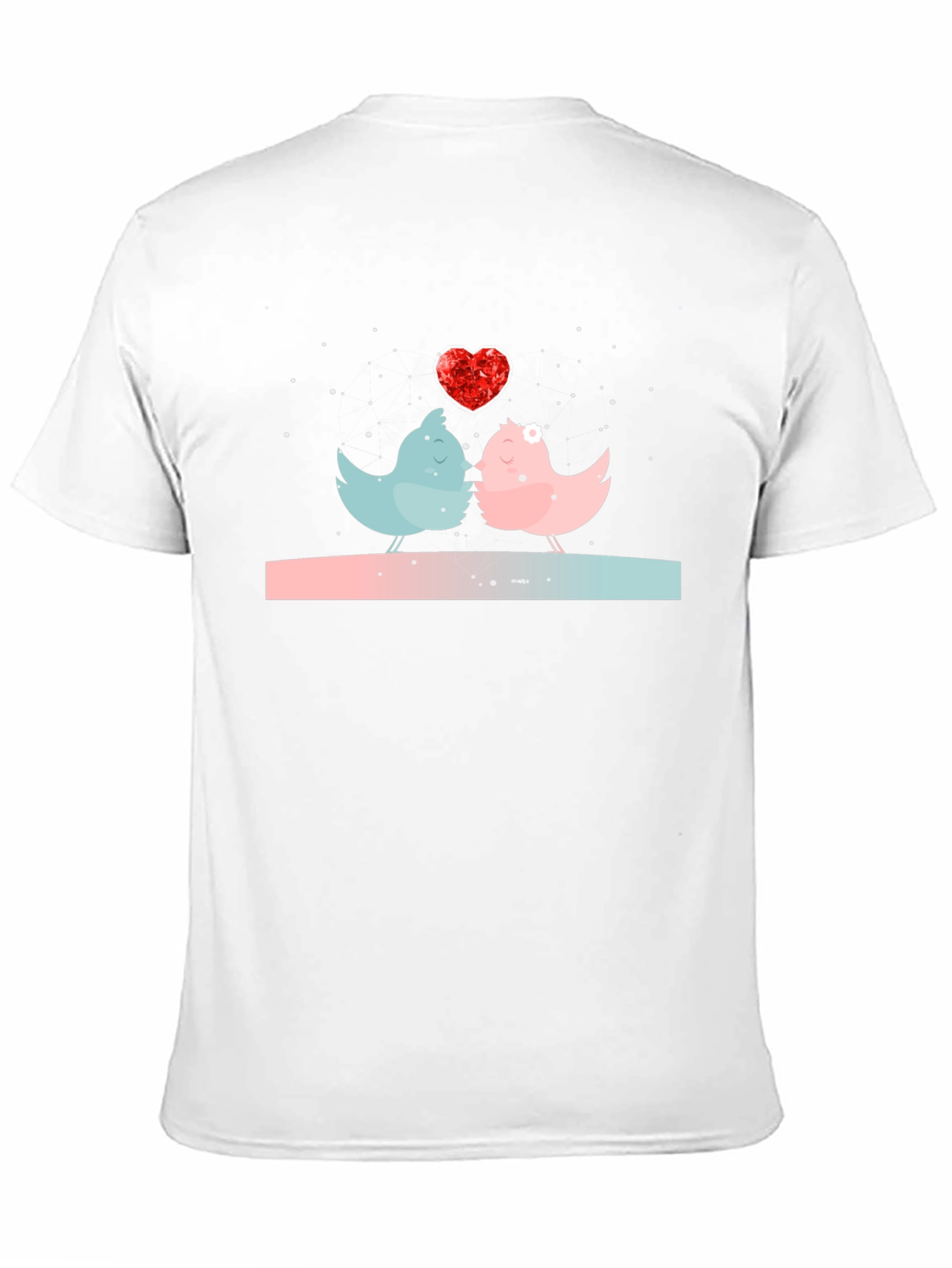 Love Bird Graphic Tee - Valentines Day Gift