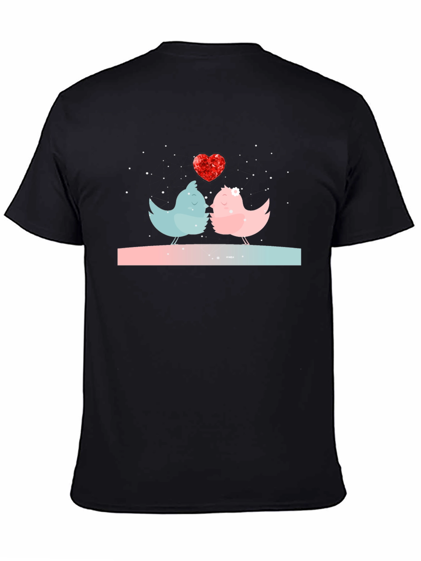 Love Bird Graphic Tee - Valentines Day Gift