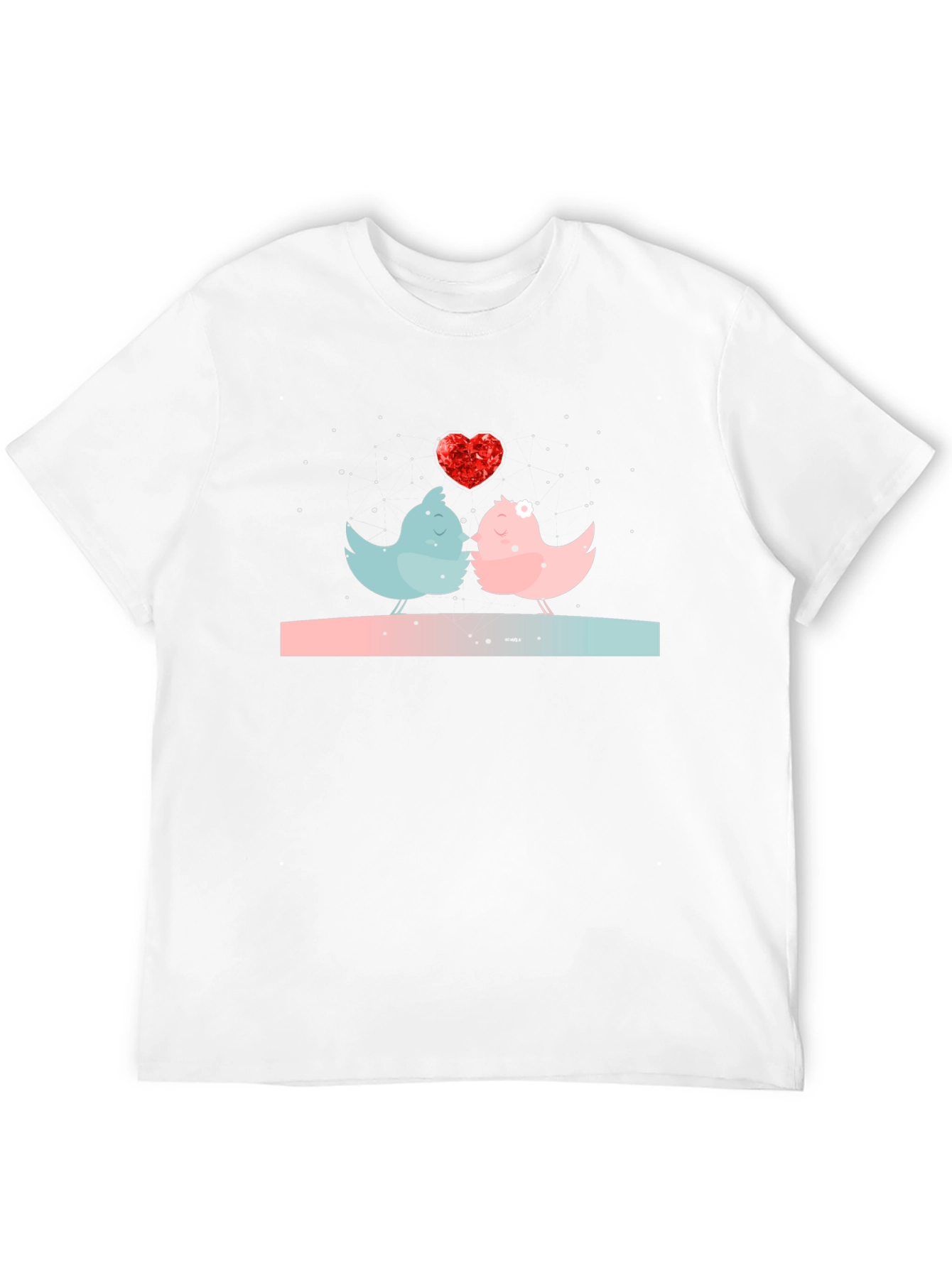 Love Bird Graphic Tee - Valentines Day Gift