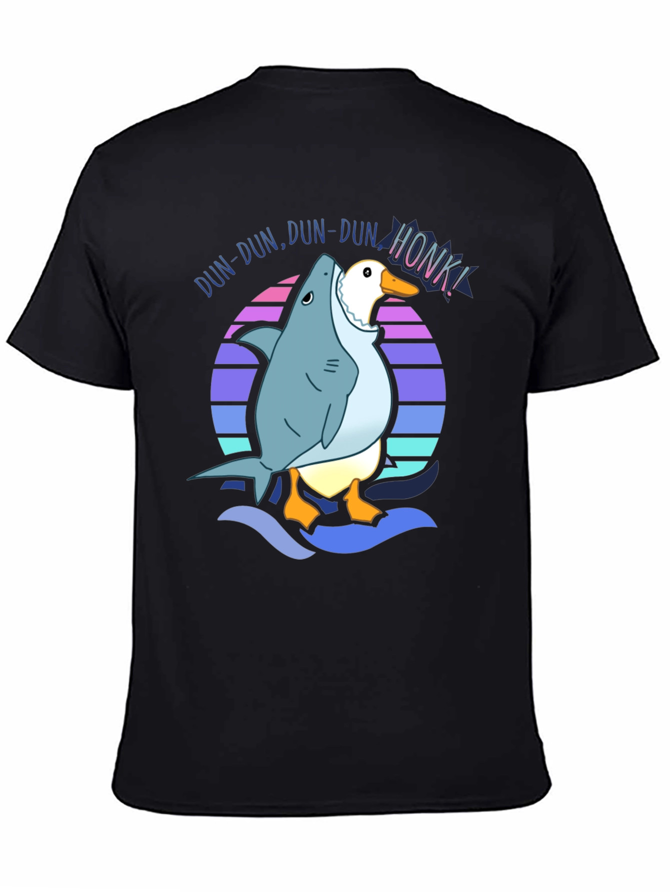 Shark Duck Humor T-Shirt