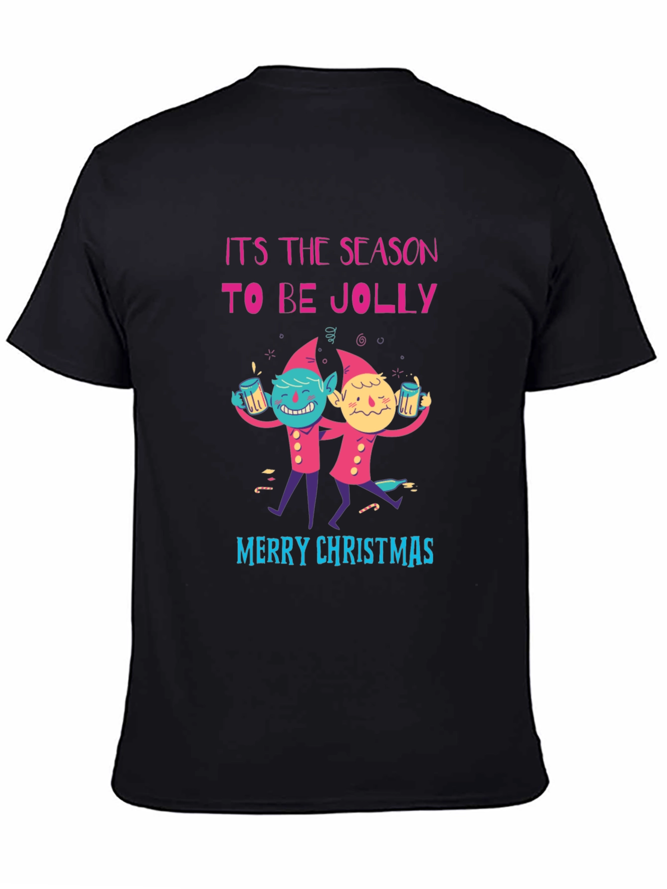 Festive Christmas T-Shirt: Season to be Jolly