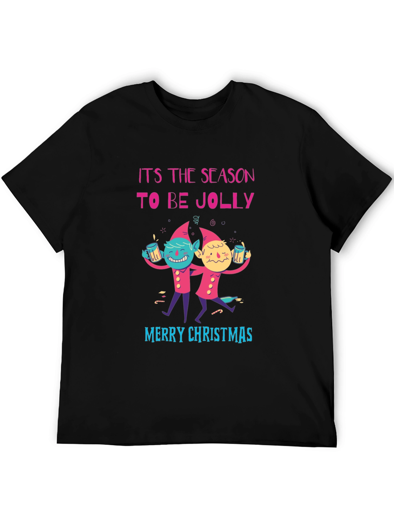 Festive Christmas T-Shirt: Season to be Jolly