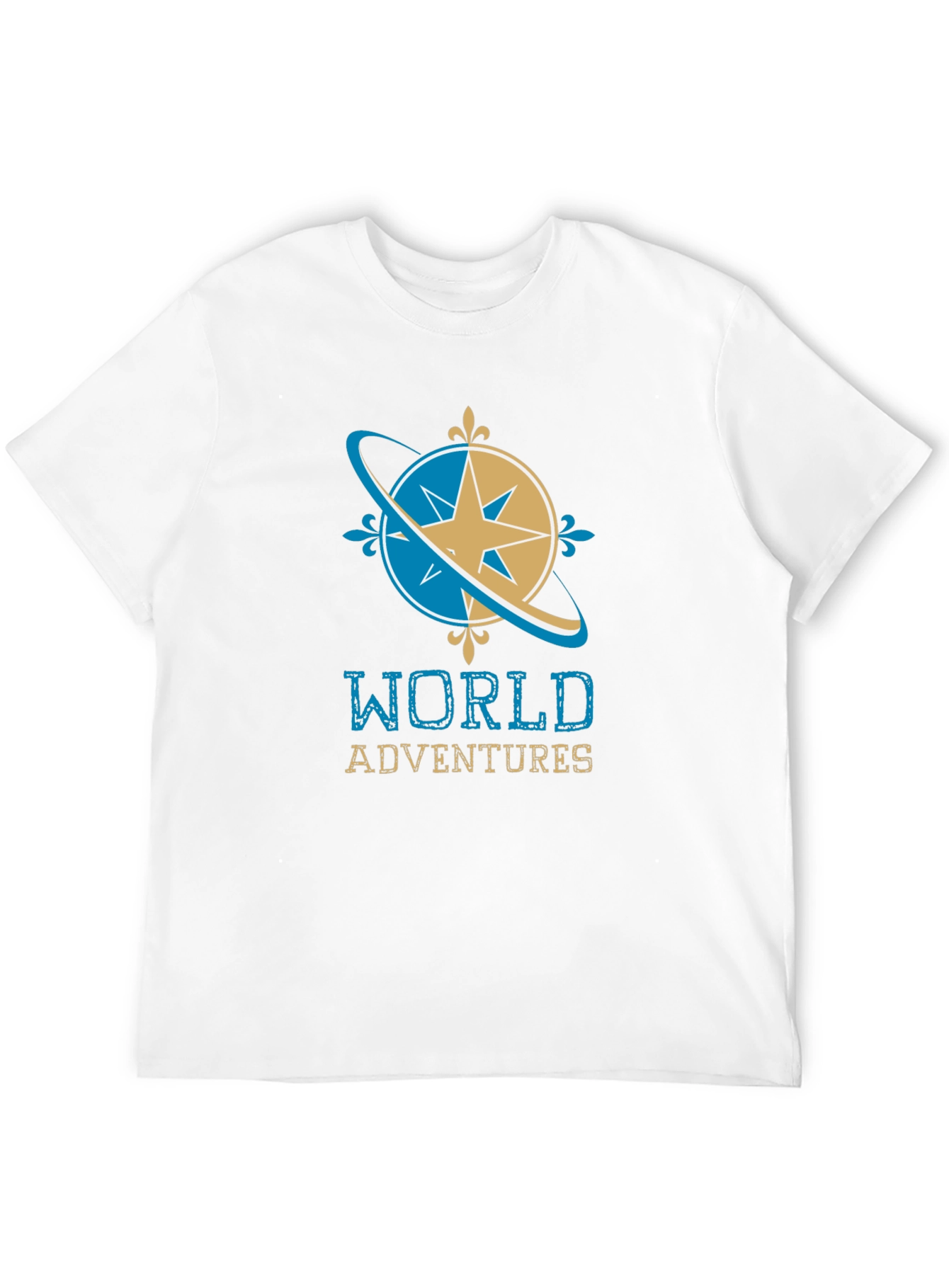 World Adventures Graphic Tee - Stylish Travel Shirt