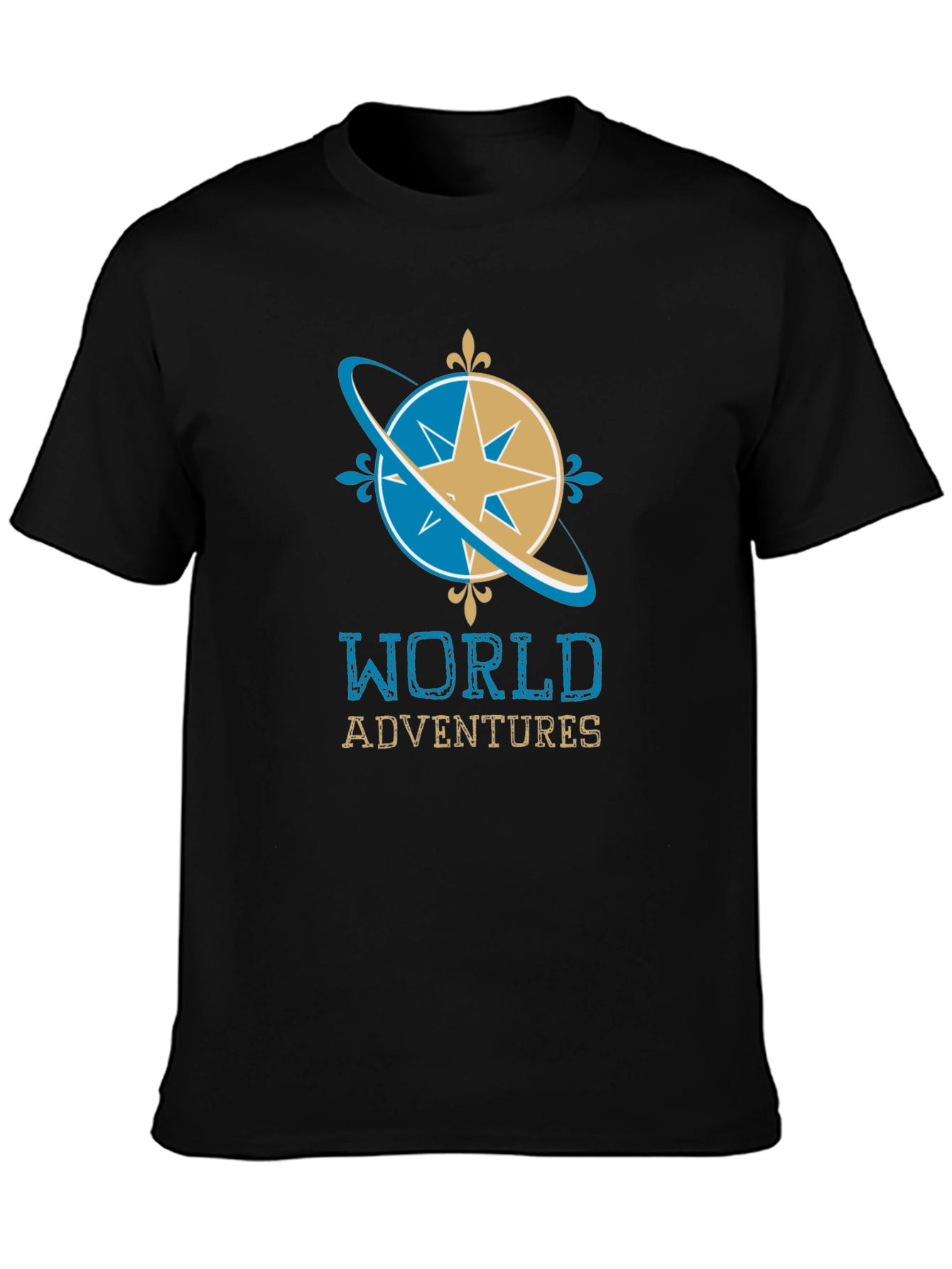 World Adventures Graphic Tee - Stylish Travel Shirt