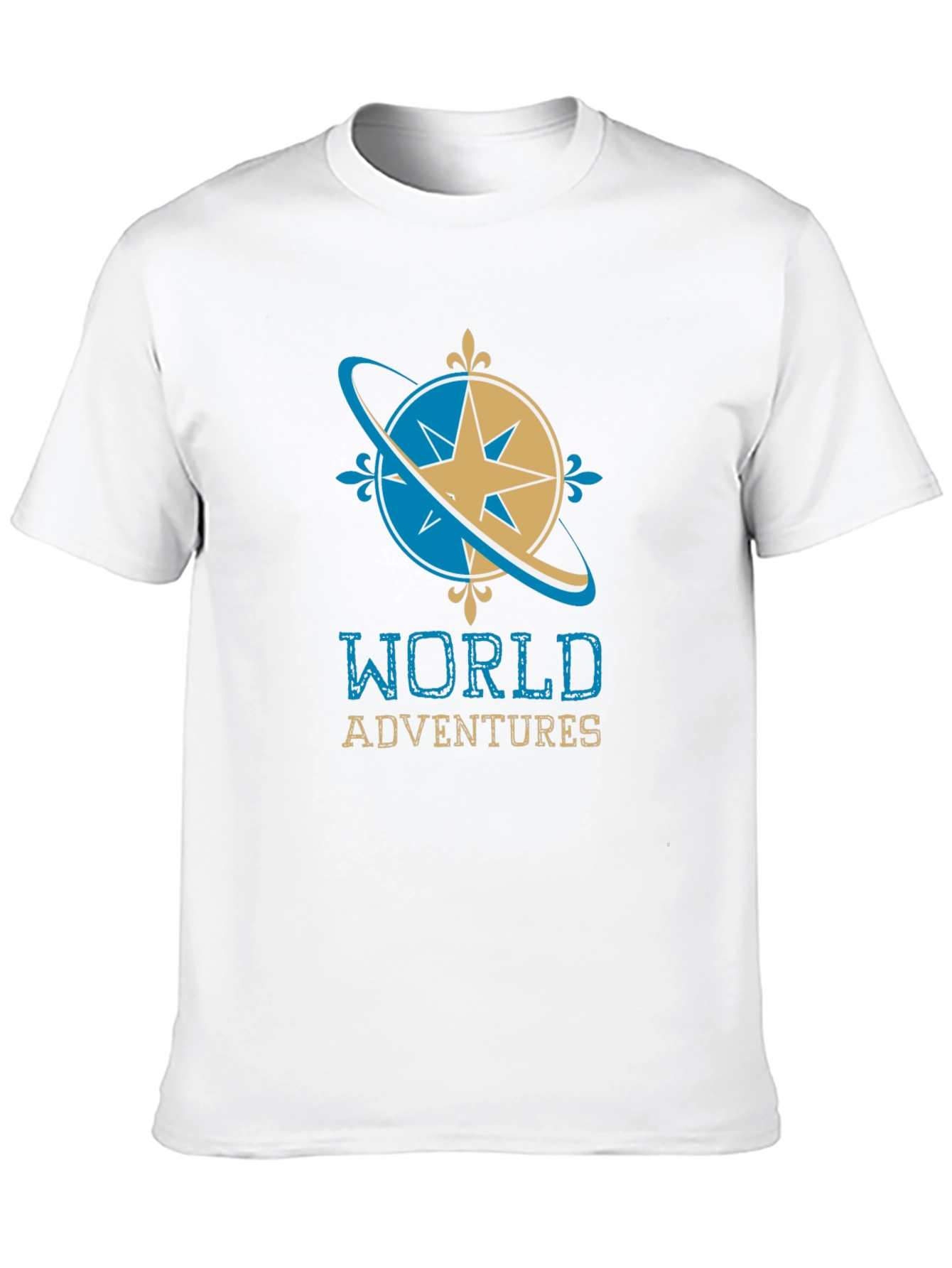 World Adventures Graphic Tee - Stylish Travel Shirt