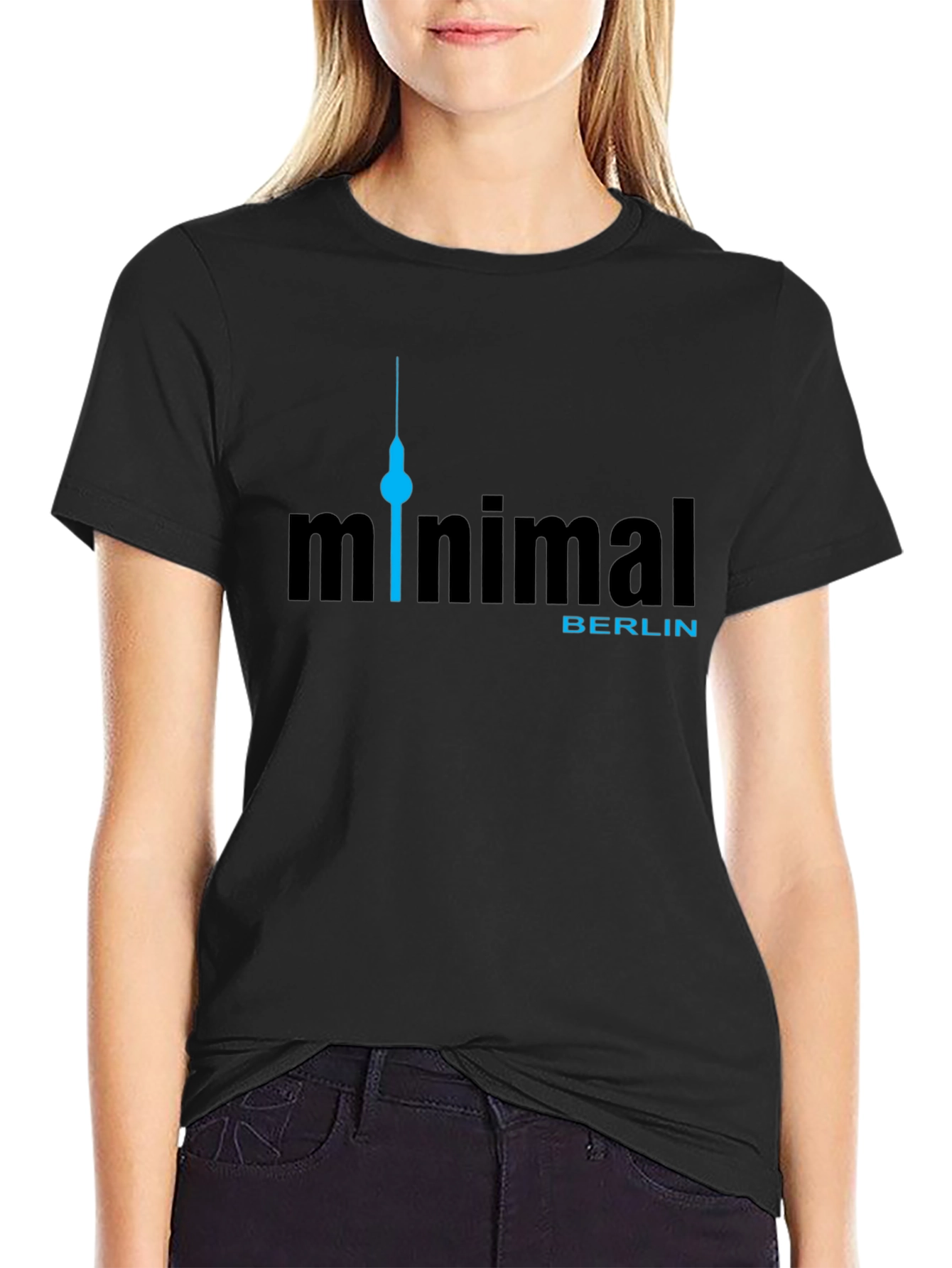 Minimal Berlin Graphic Tee - Modern Urban Style