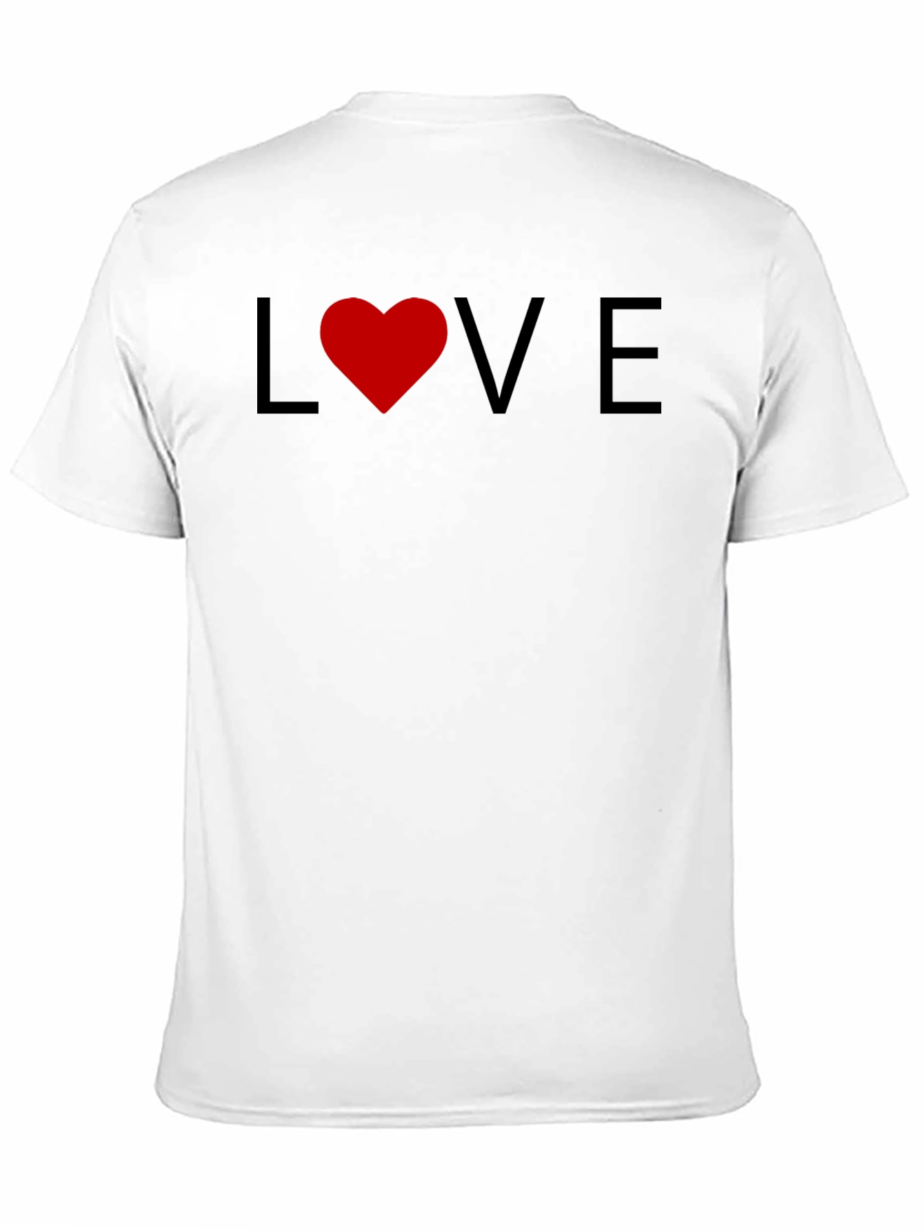Love Graphic Tee - Black Cotton Casual T-Shirt