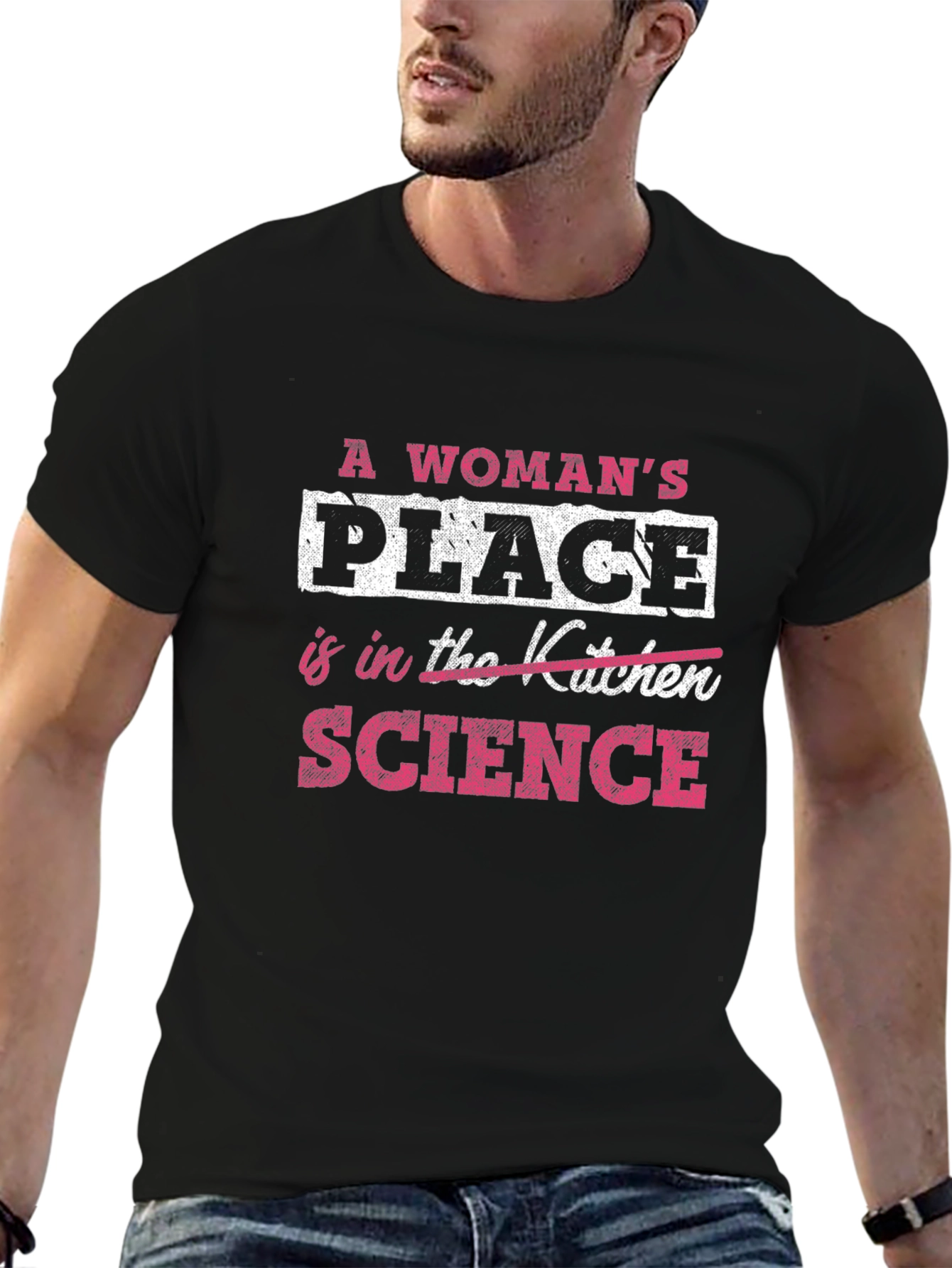 Empowered Womans Science Tee