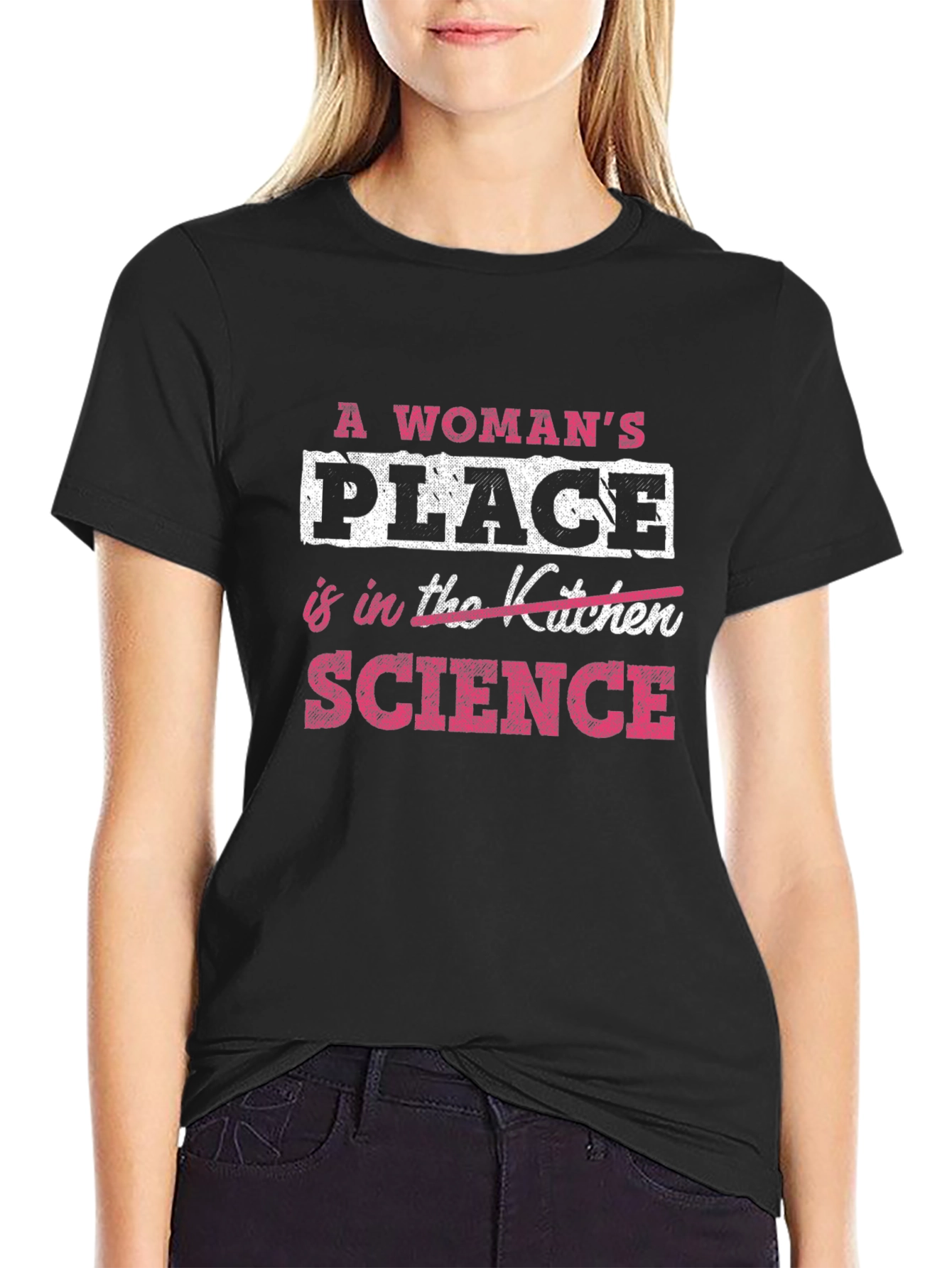 Empowered Womans Science Tee