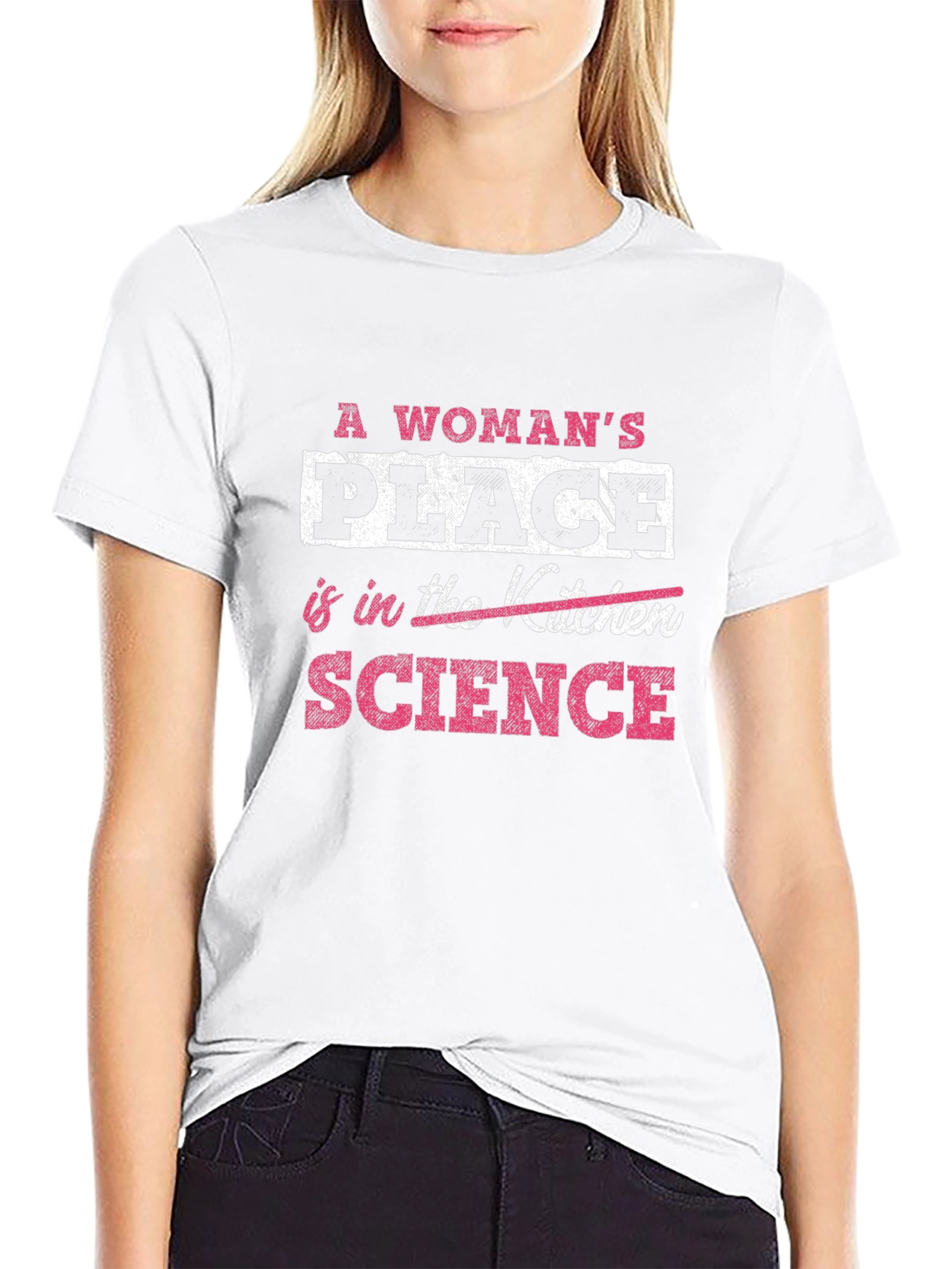 Empowered Womans Science Tee