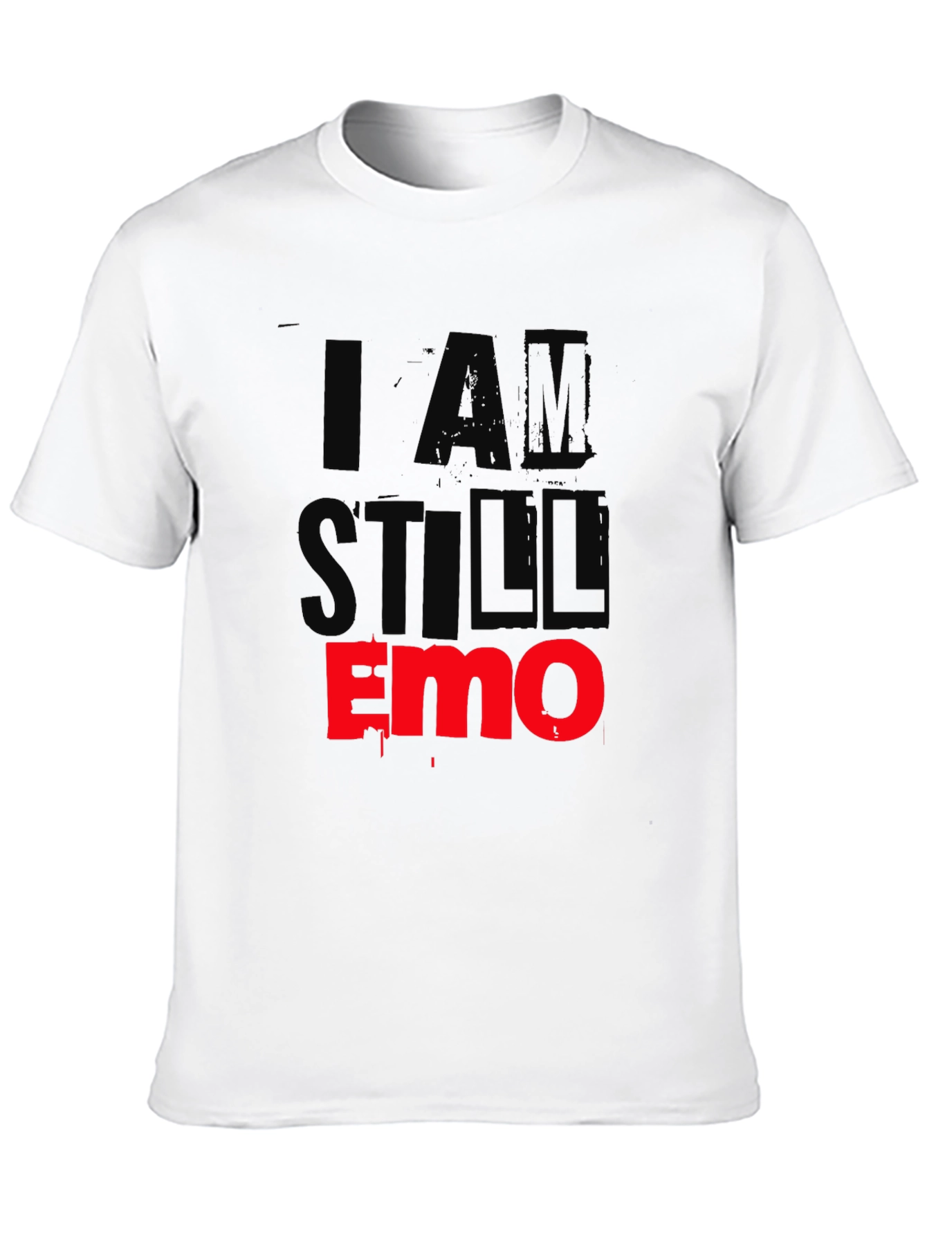I Am Still Emo Black T-Shirt