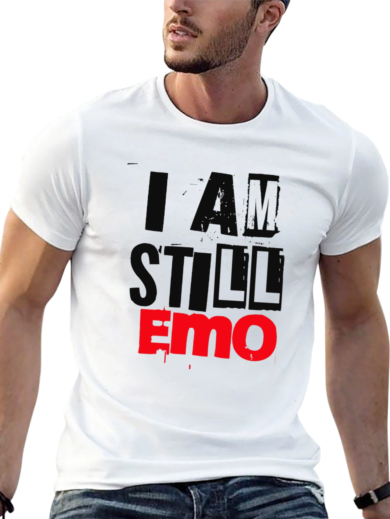 I Am Still Emo Black T-Shirt