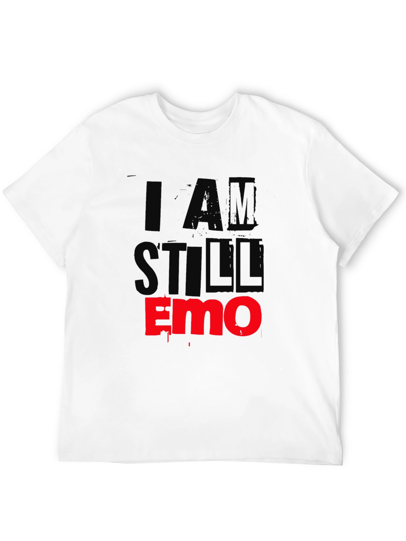 I Am Still Emo Black T-Shirt