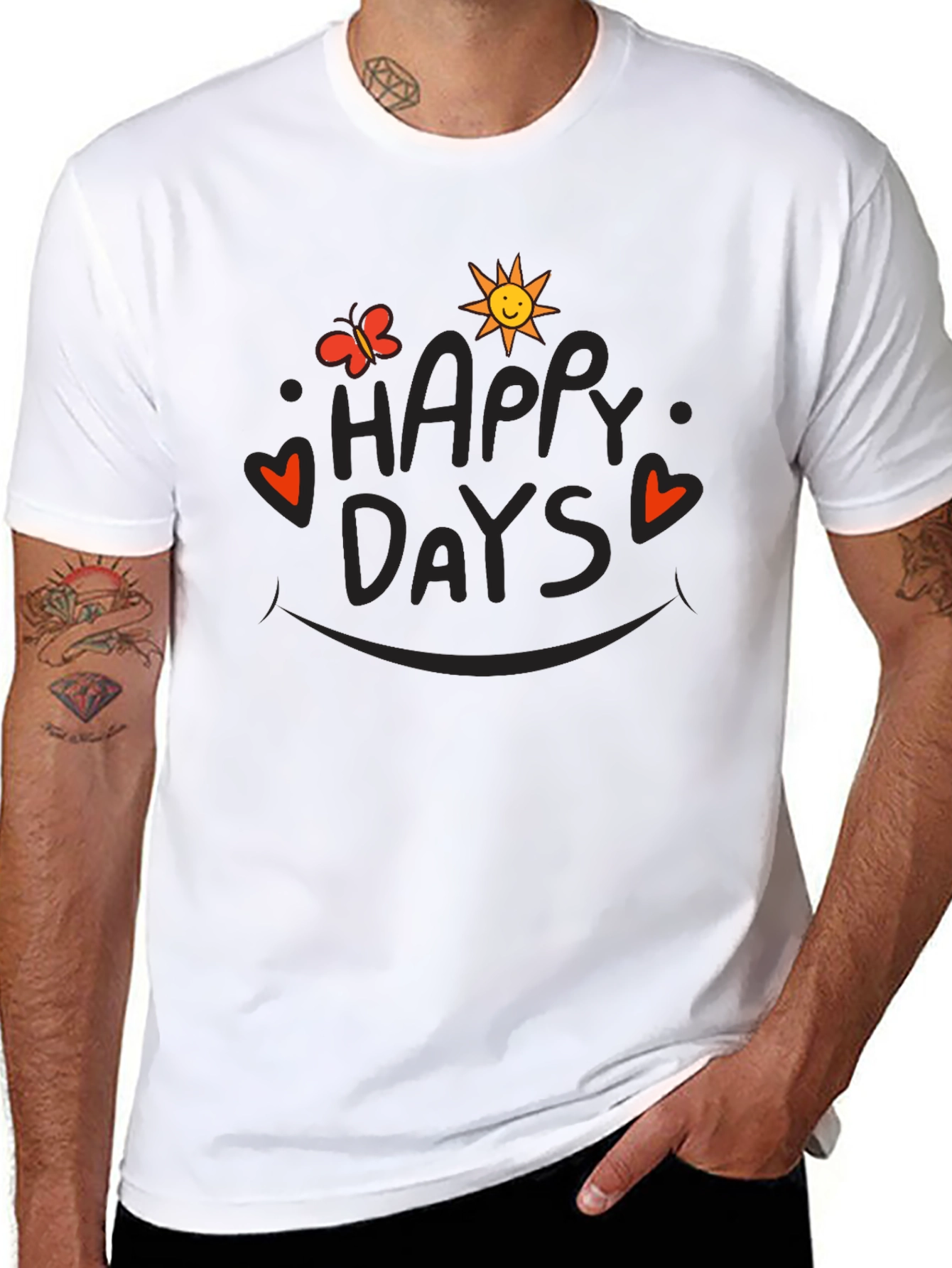 Happy Days Graphic T-Shirt