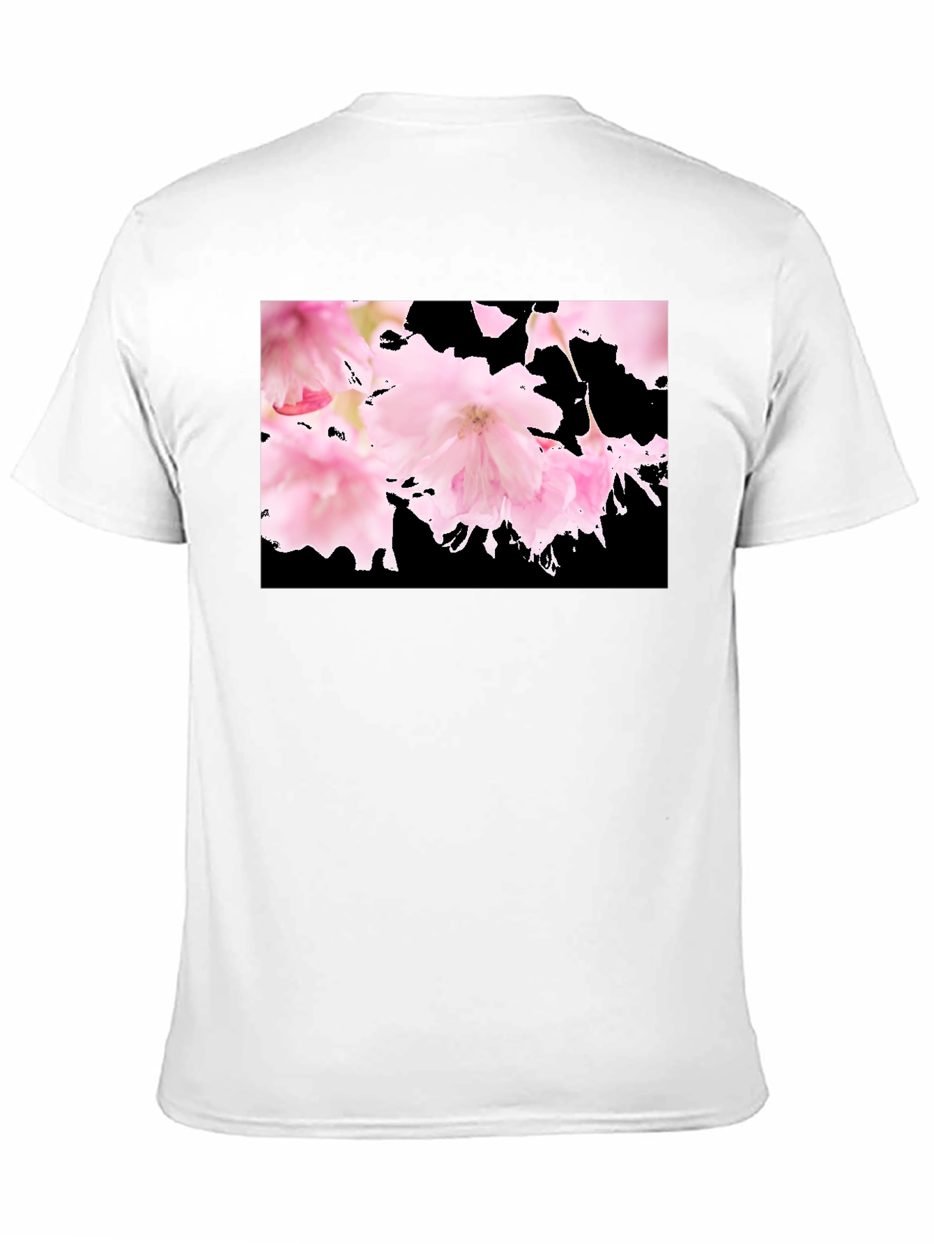 Floral Black T-Shirt