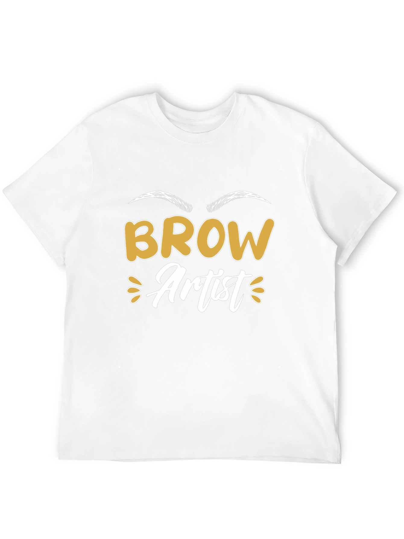 Brow Artist Graphic Tee - Black Unisex T-Shirt