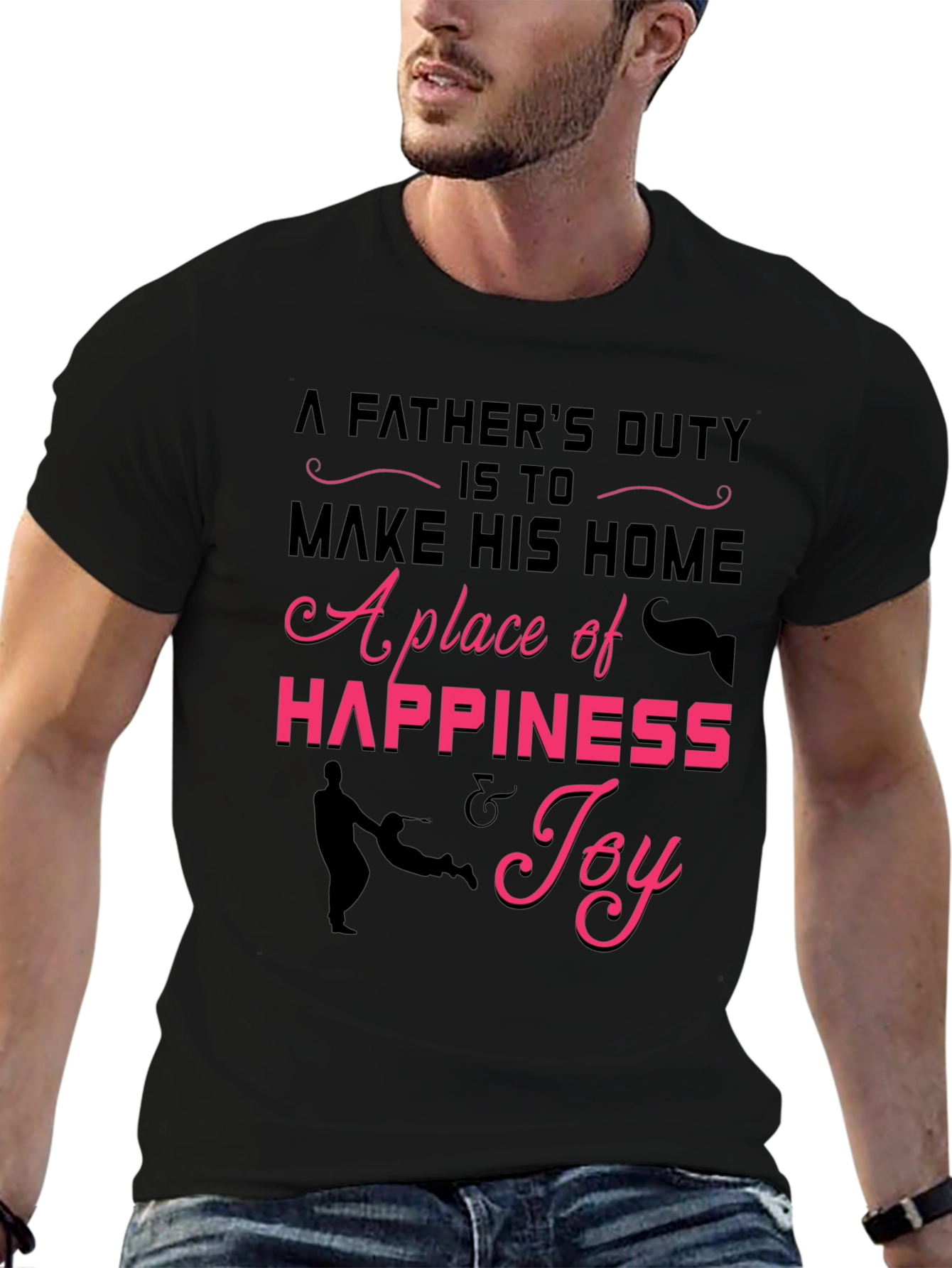 Fathers Duty Graphic Tee - Family Joy