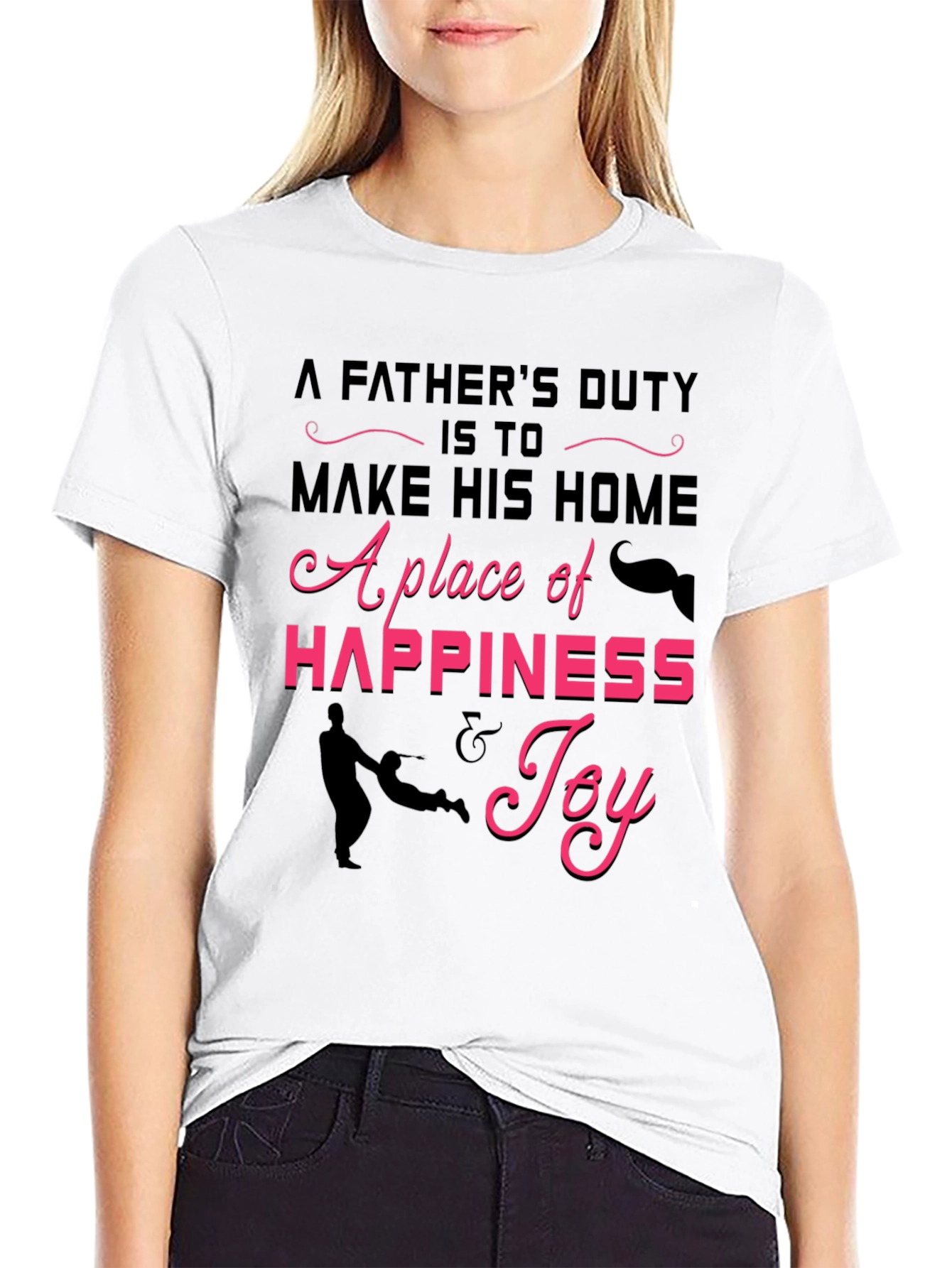 Fathers Duty Graphic Tee - Family Joy