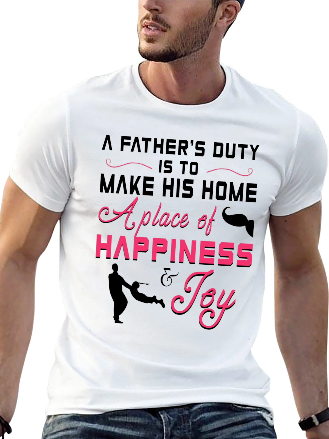 Fathers Duty Graphic Tee - Family Joy