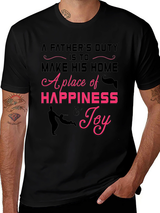 Fathers Duty Graphic Tee - Family Joy