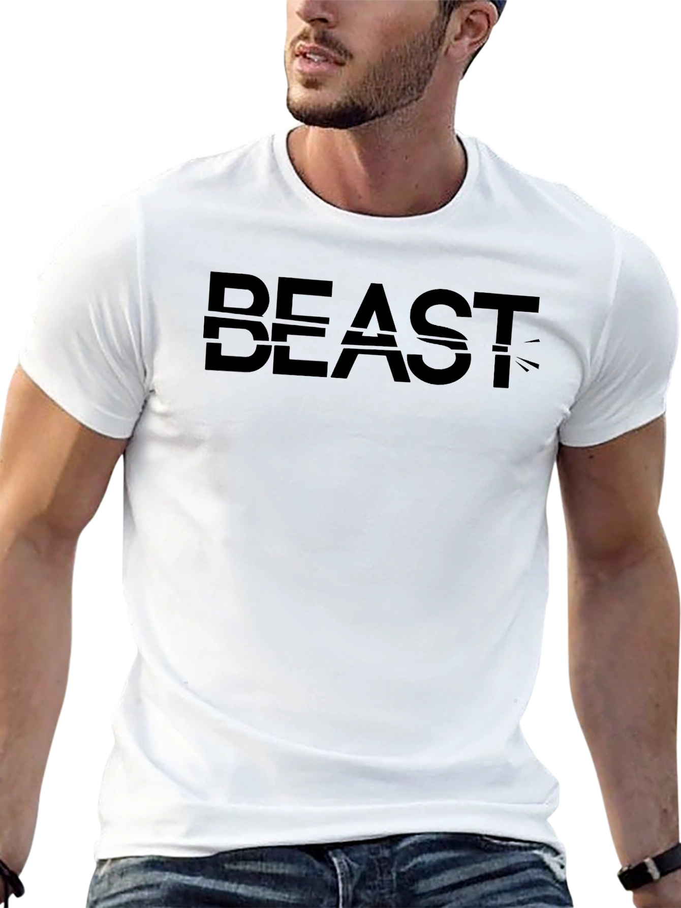 Beast Mode T-Shirt - Black Graphic Tee