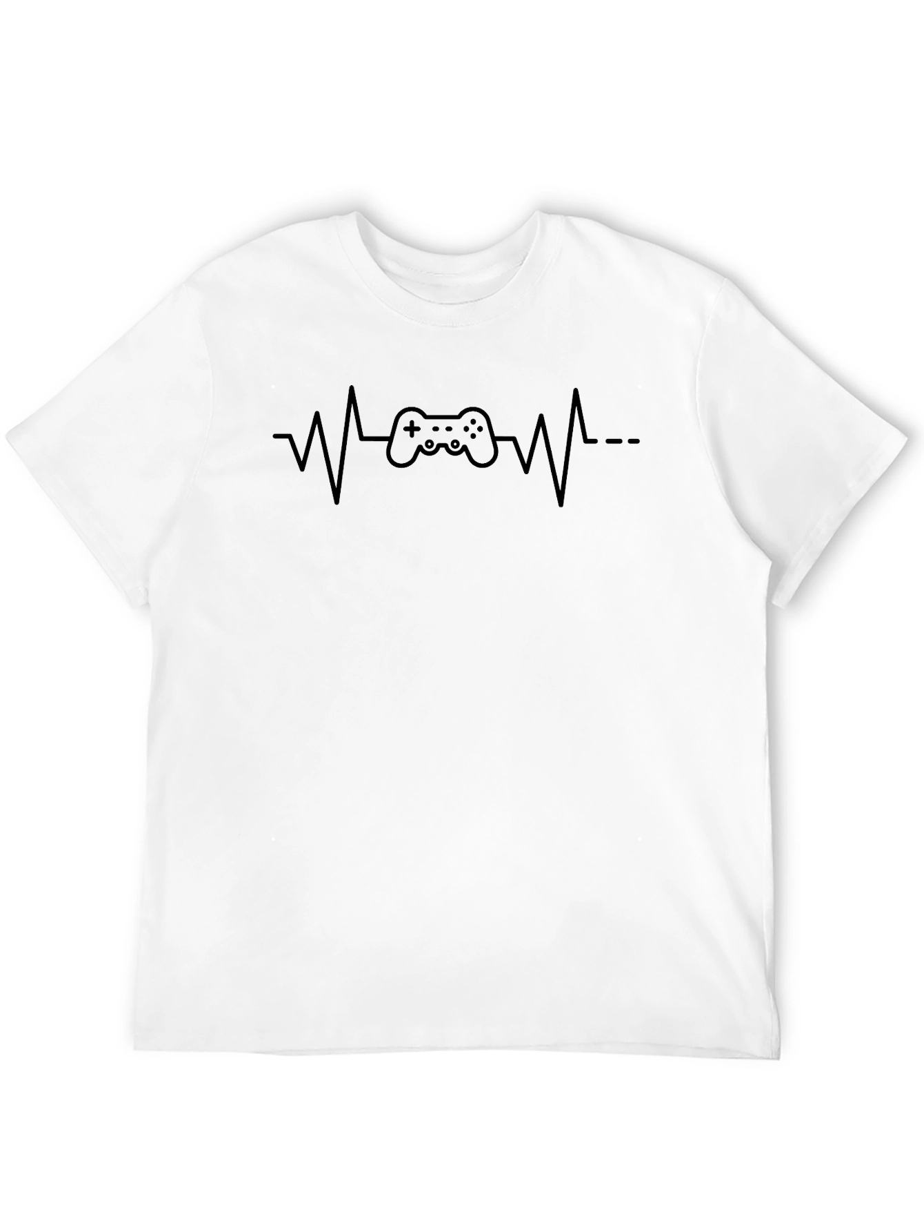 Gamer Heartbeat T-Shirt -  Console Controller Design