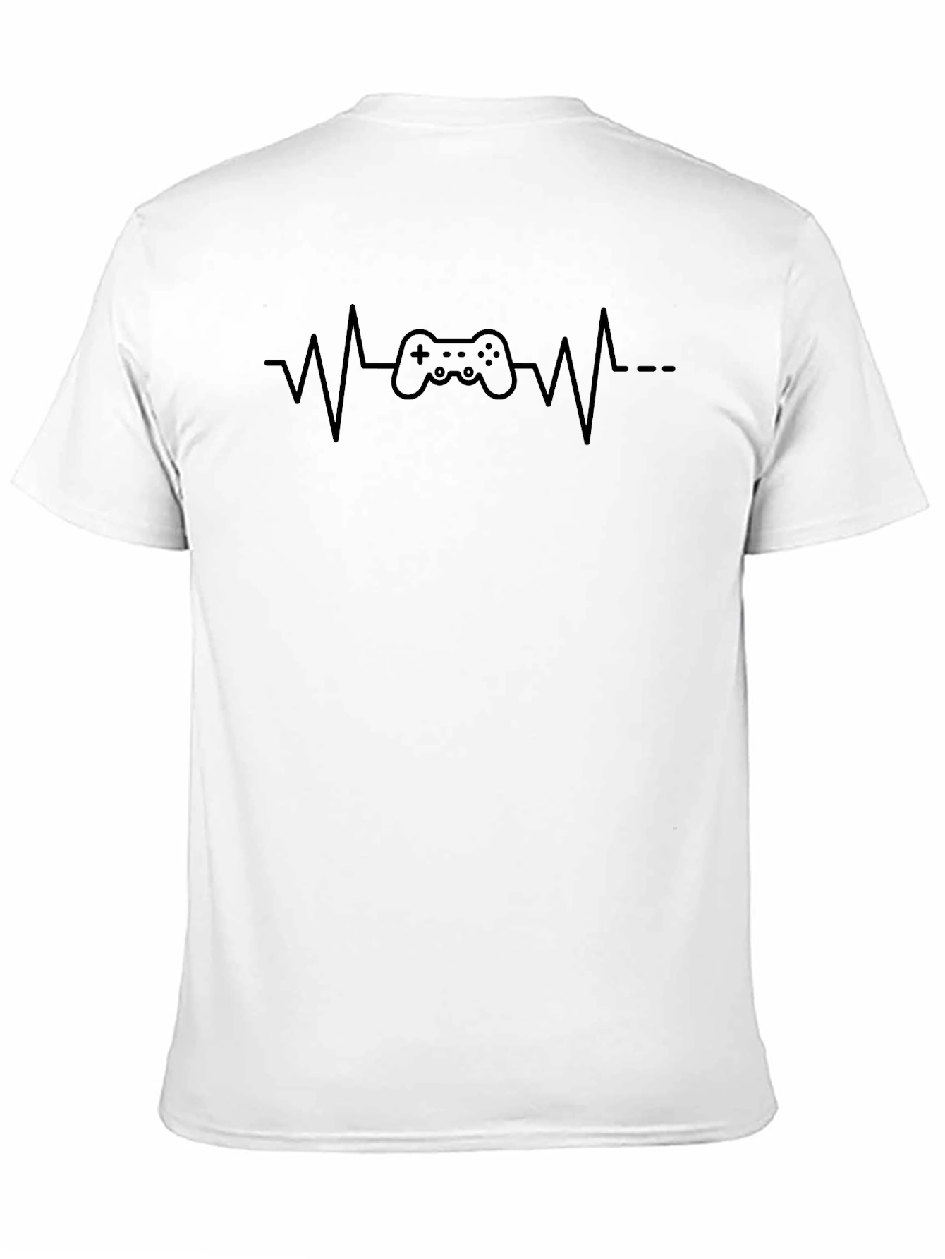 Gamer Heartbeat T-Shirt -  Console Controller Design