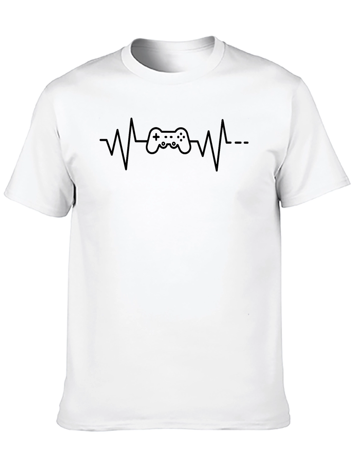 Gamer Heartbeat T-Shirt -  Console Controller Design