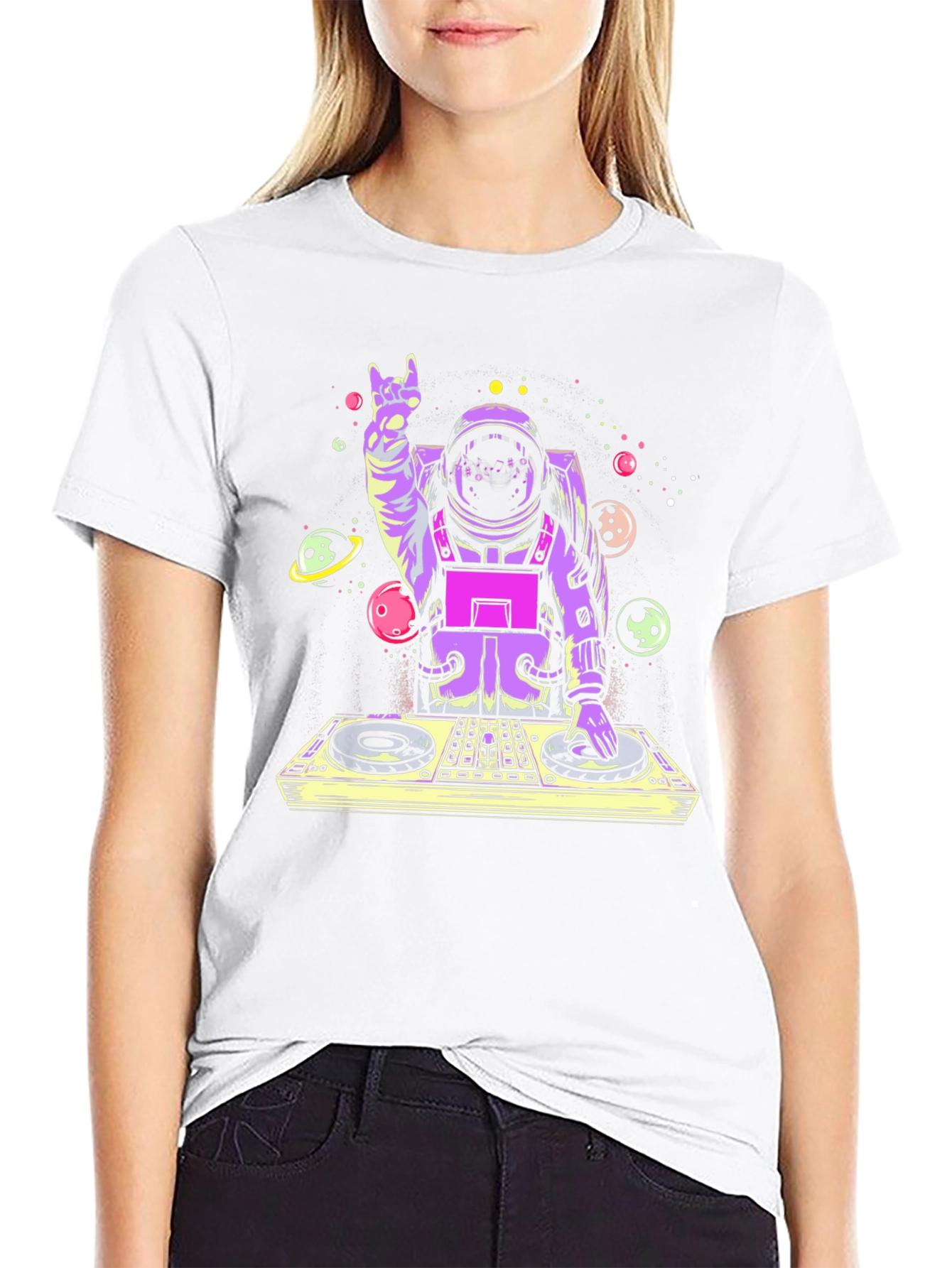 DJ Astronaut T-Shirt - Rock On in Space!