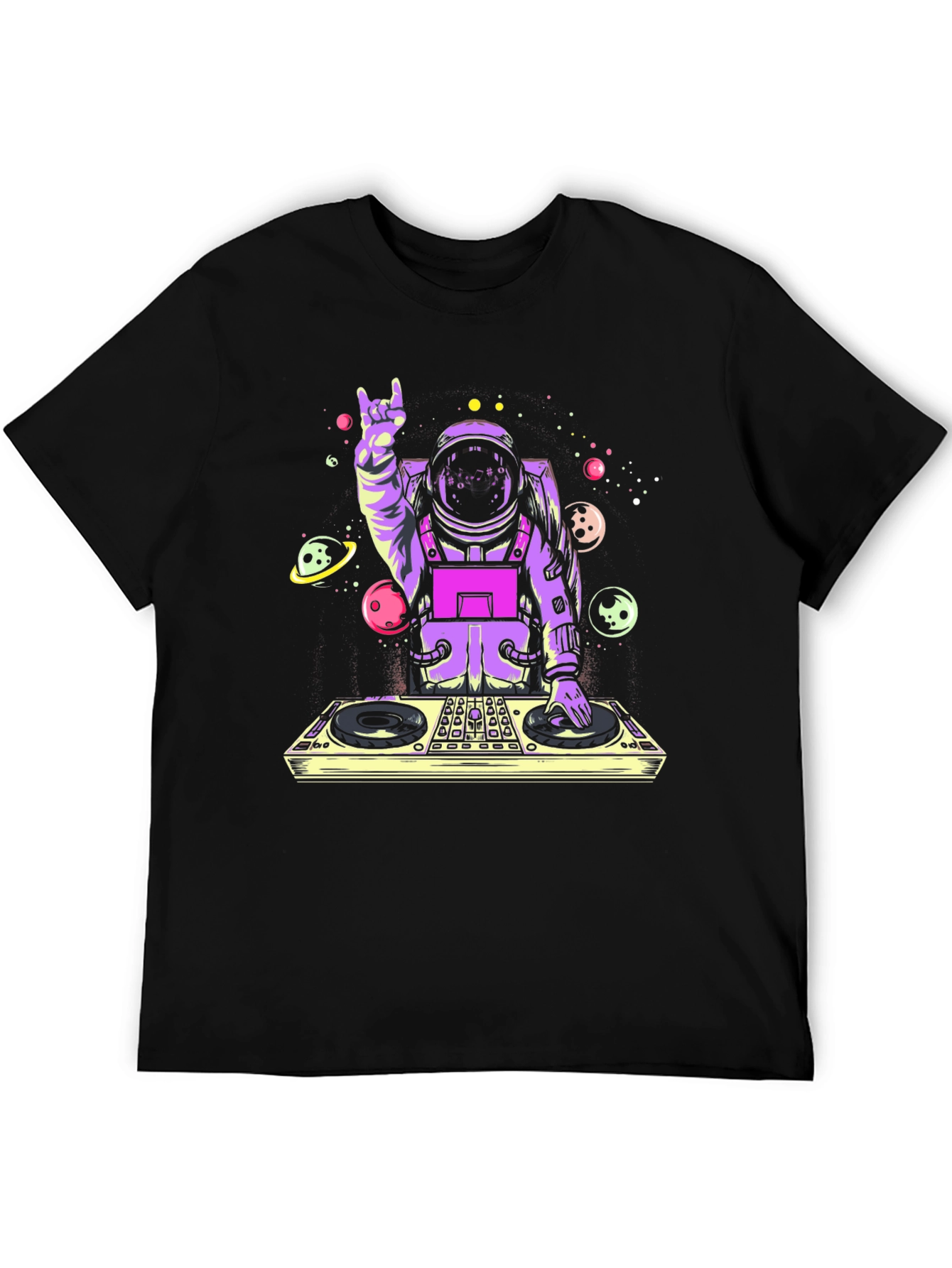 DJ Astronaut T-Shirt - Rock On in Space!