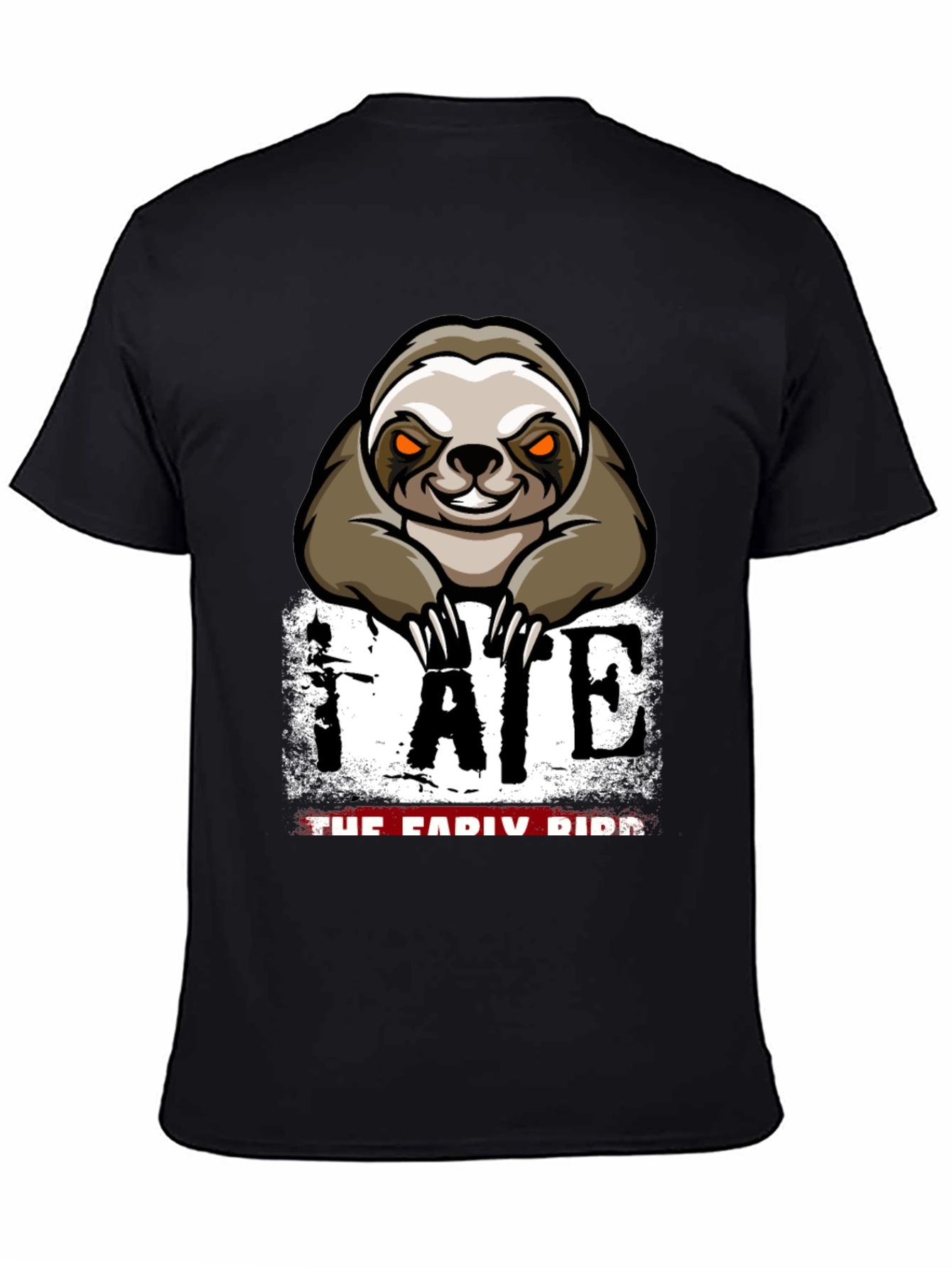 Sloth Fate Graphic T-Shirt - The Early Bird