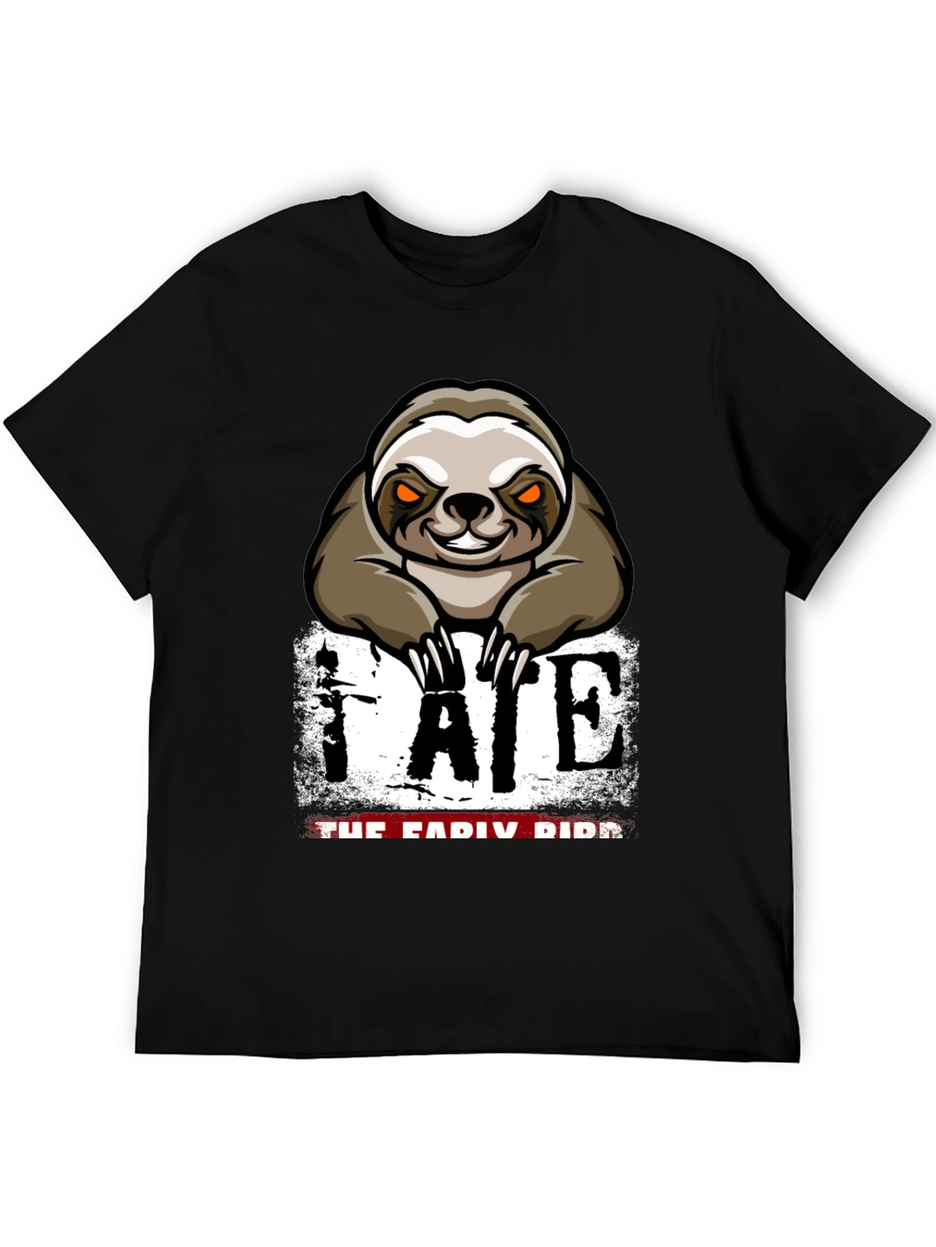 Sloth Fate Graphic T-Shirt - The Early Bird