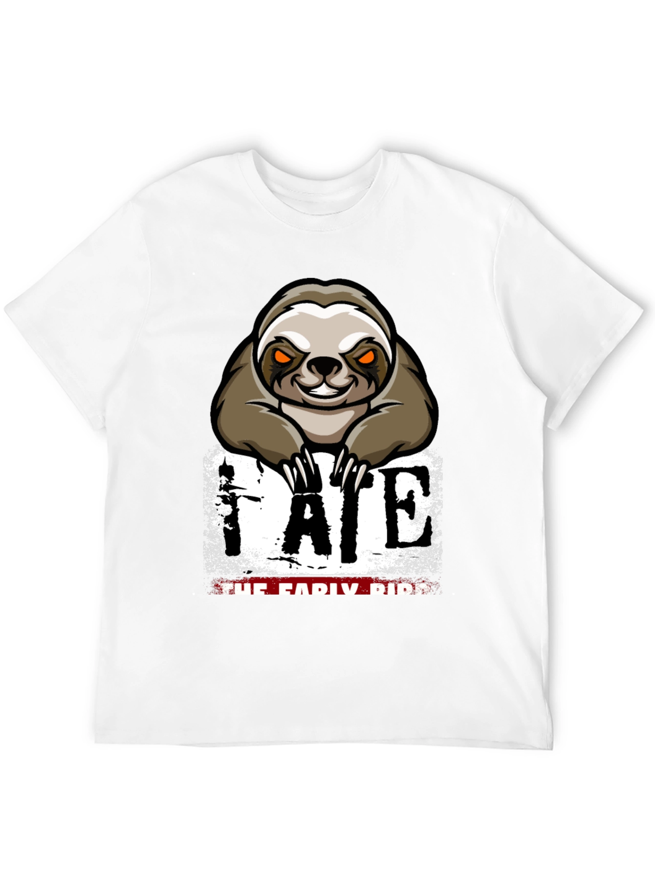 Sloth Fate Graphic T-Shirt - The Early Bird