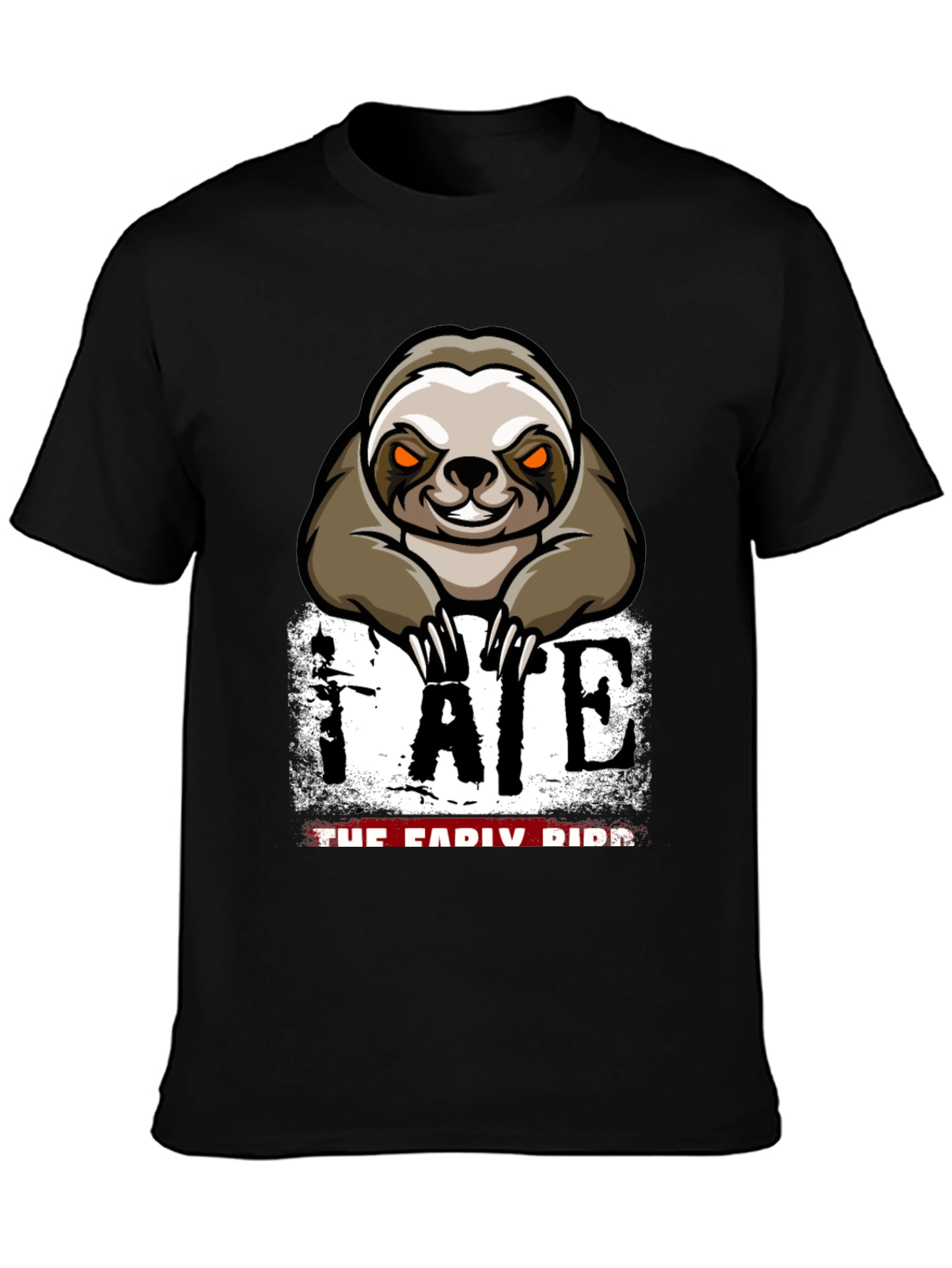 Sloth Fate Graphic T-Shirt - The Early Bird