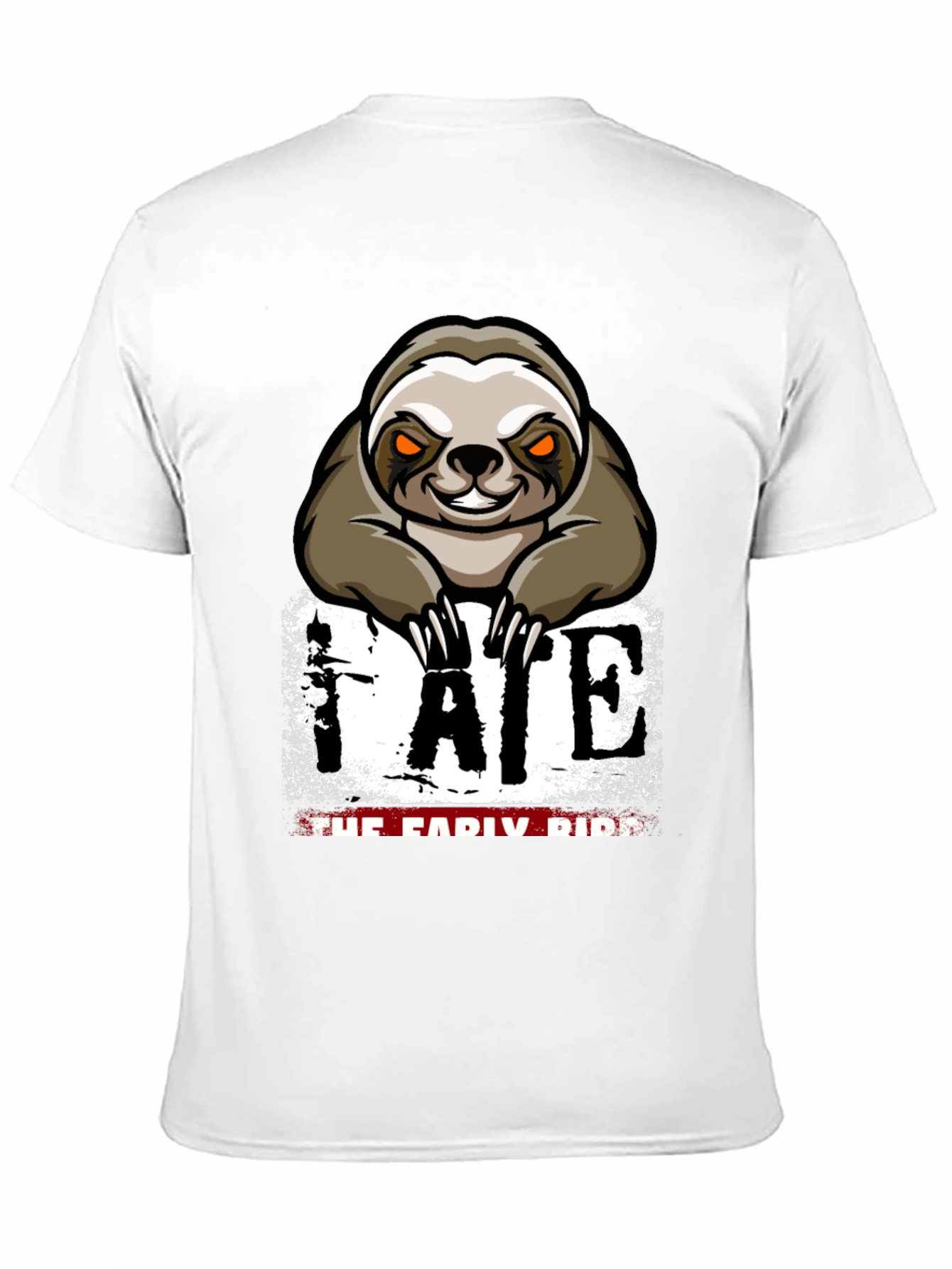 Sloth Fate Graphic T-Shirt - The Early Bird