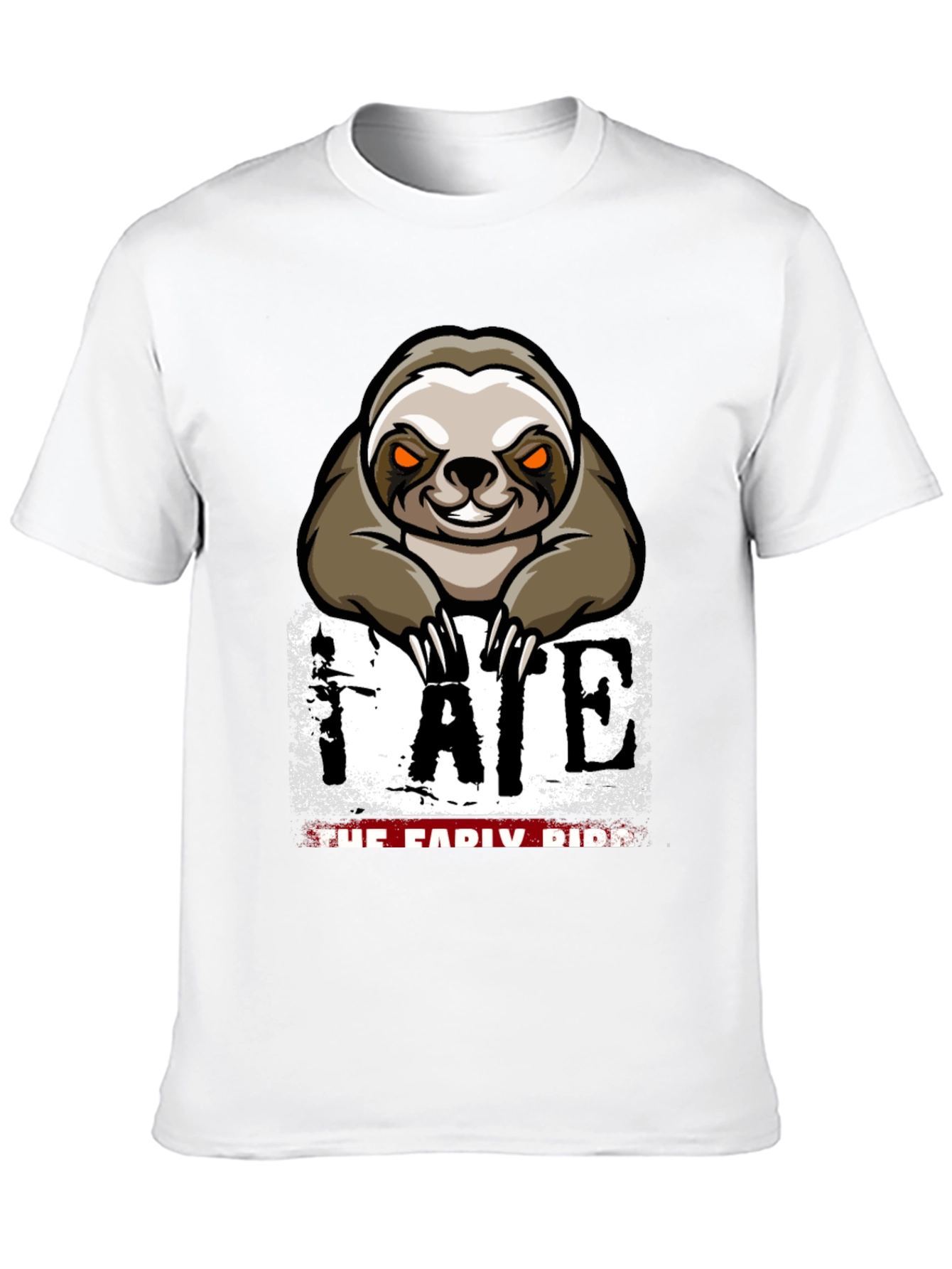 Sloth Fate Graphic T-Shirt - The Early Bird