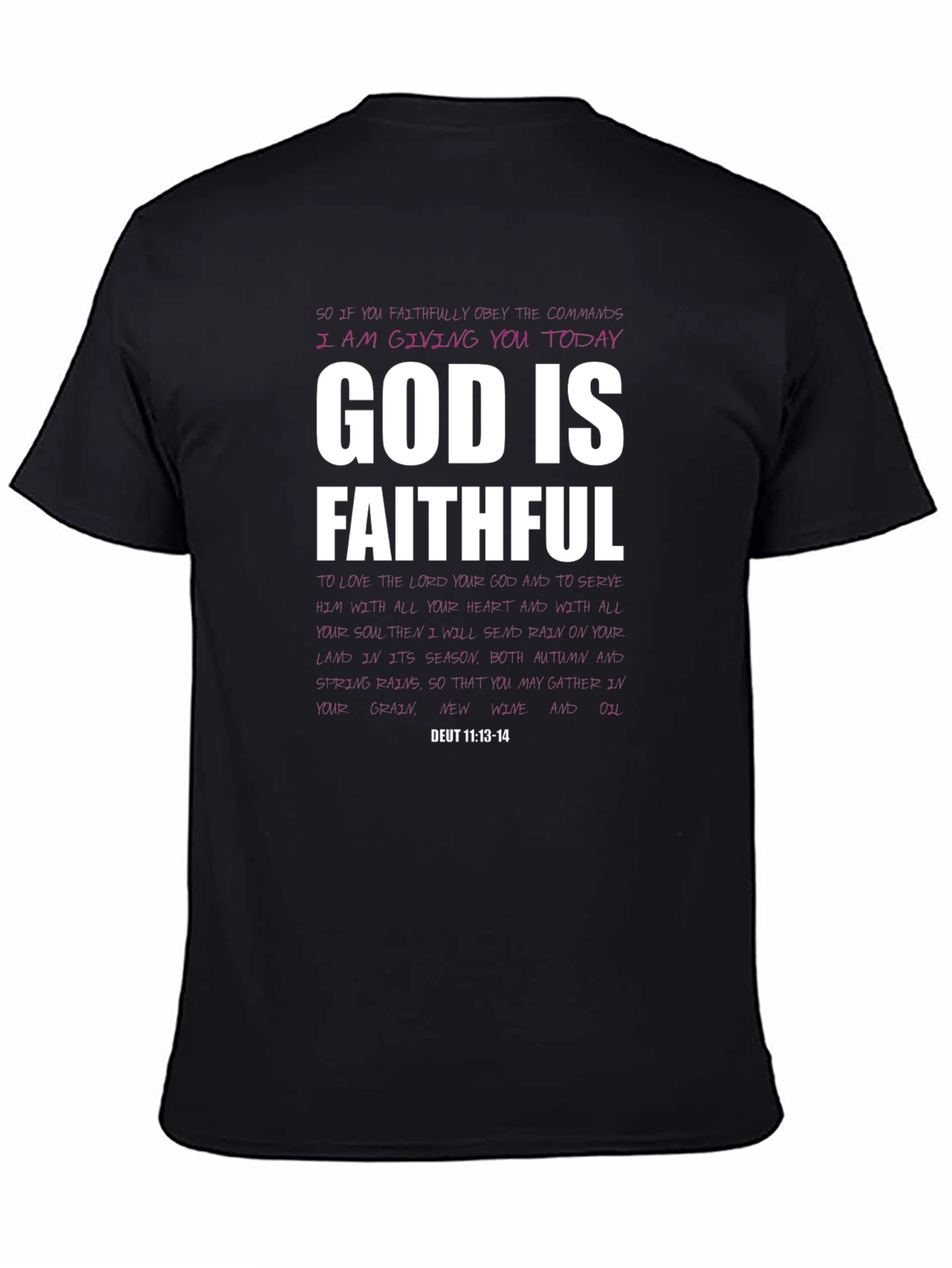 God Is Faithful Christian T-Shirt